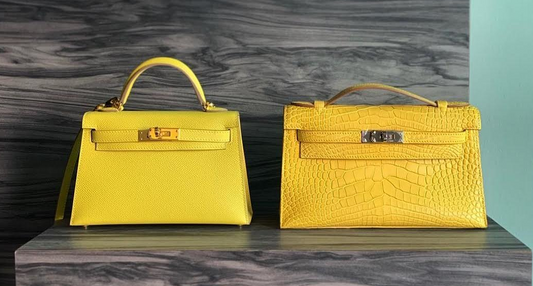 Hermes Mini Kelly II versus a Kelly Pochette