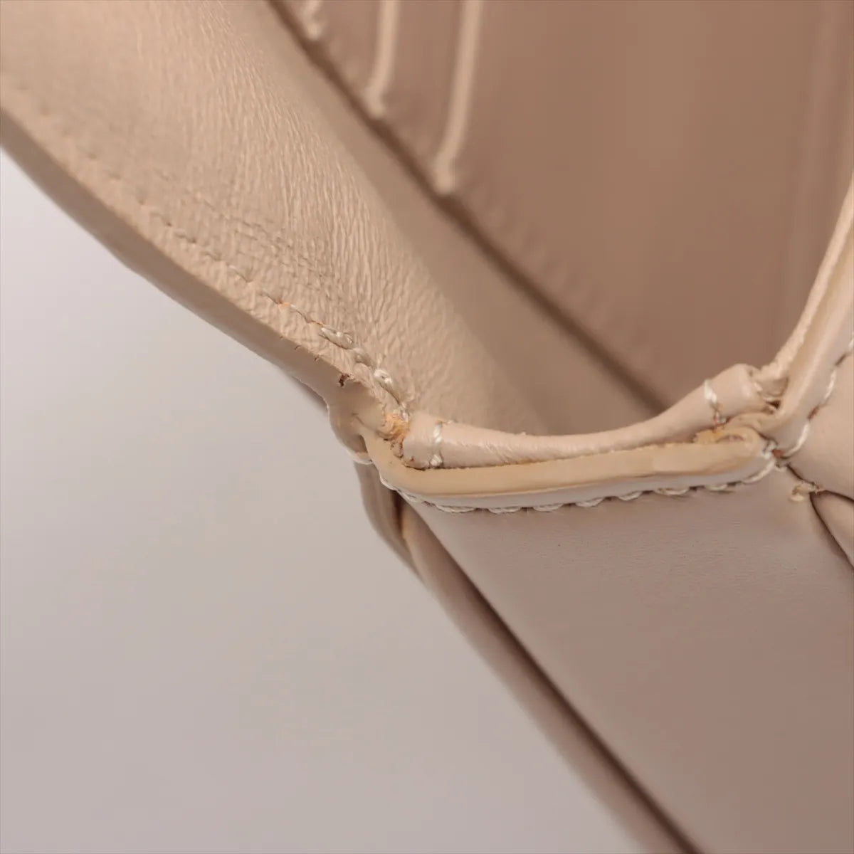 Celine Tassels Leather Waist Bag Beige