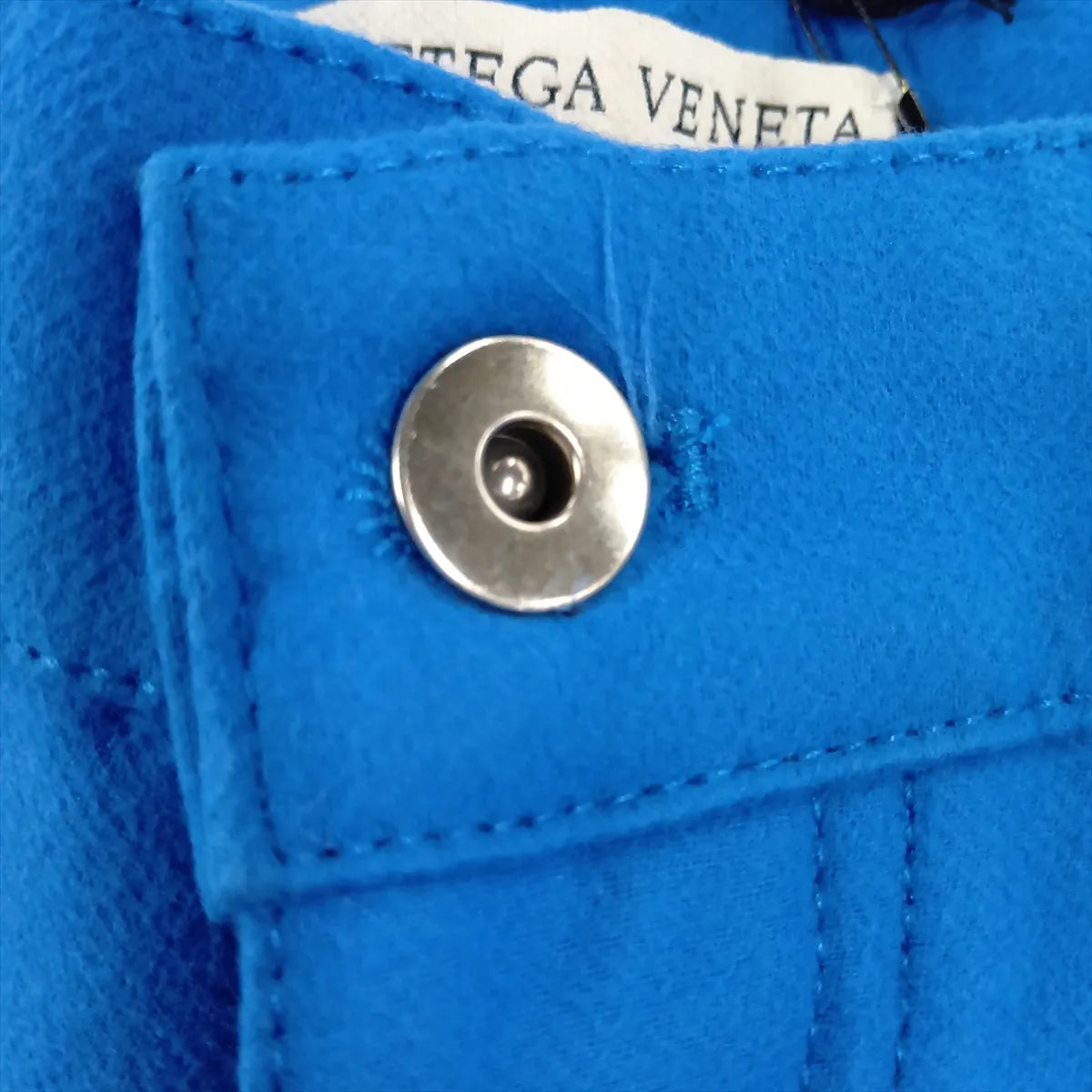 Bottega Veneta Cotton Silk Pants Blue — product photo 10