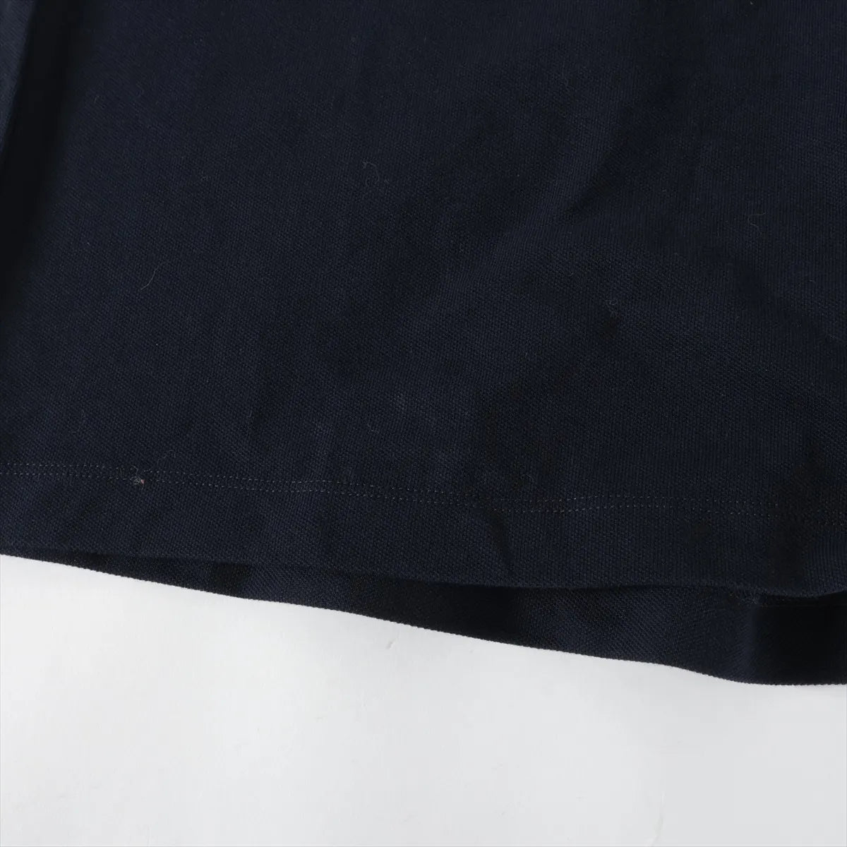Fendi Cotton Polo Shirt Navy x White