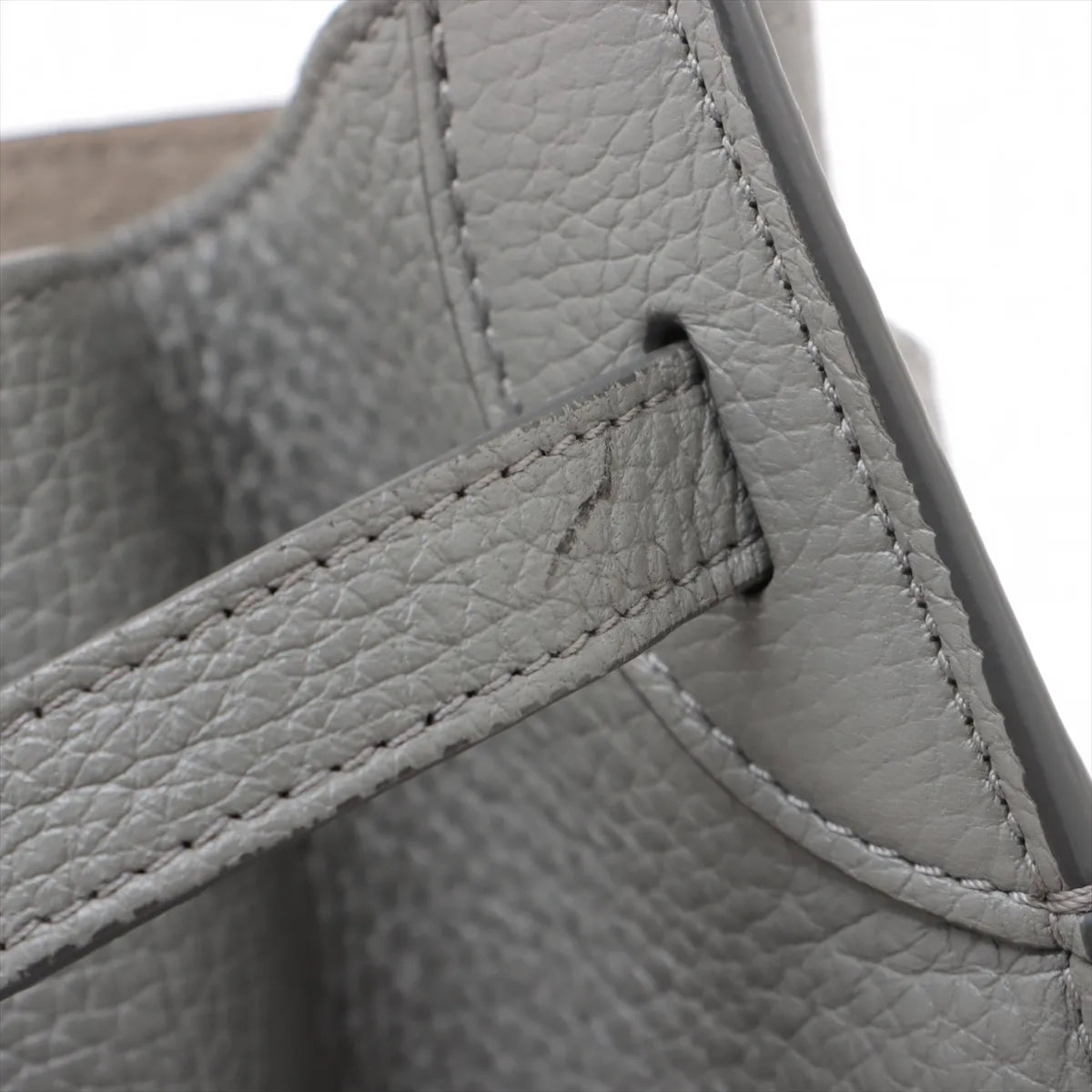High Quality Celine Big Bag Bucket Leather Handbag Gray