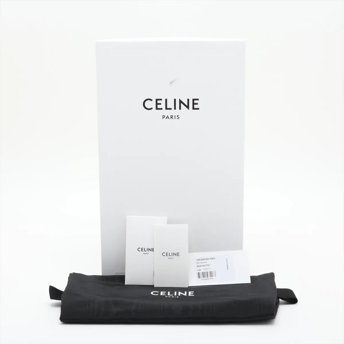 Celine Triomphe Small Boston Leather Two-Way Shoulder Bag Pink