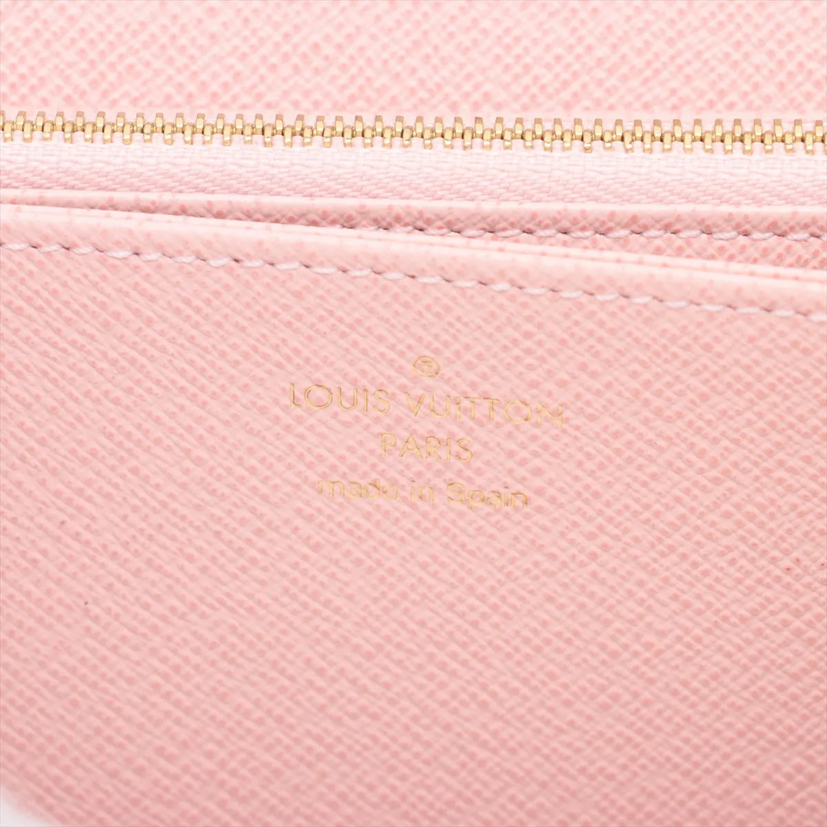 Louis Vuitton Monogram Tassel Zippy Wallet Rose Ballerine