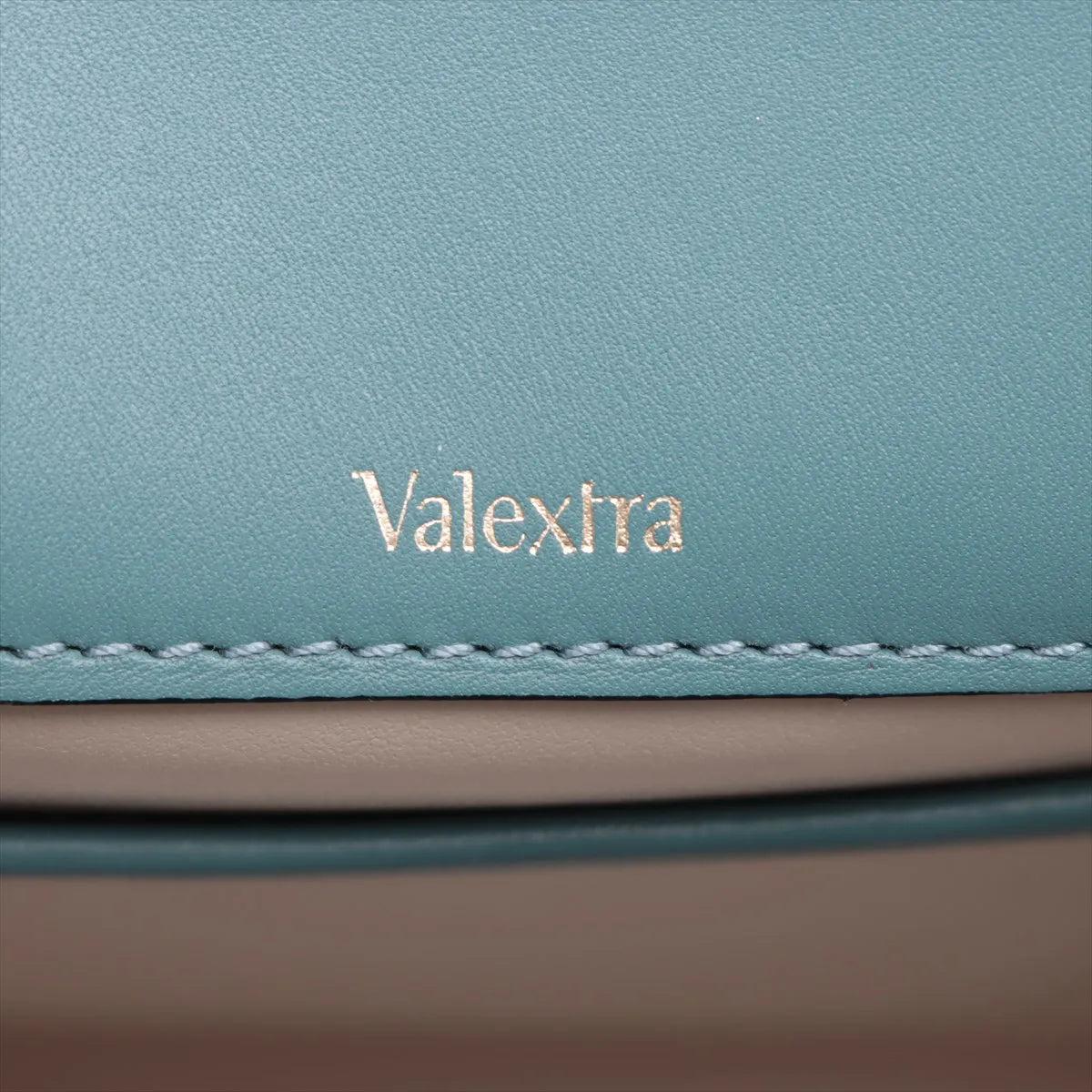 Valextra Iside Top Handle Mini Bag Blue