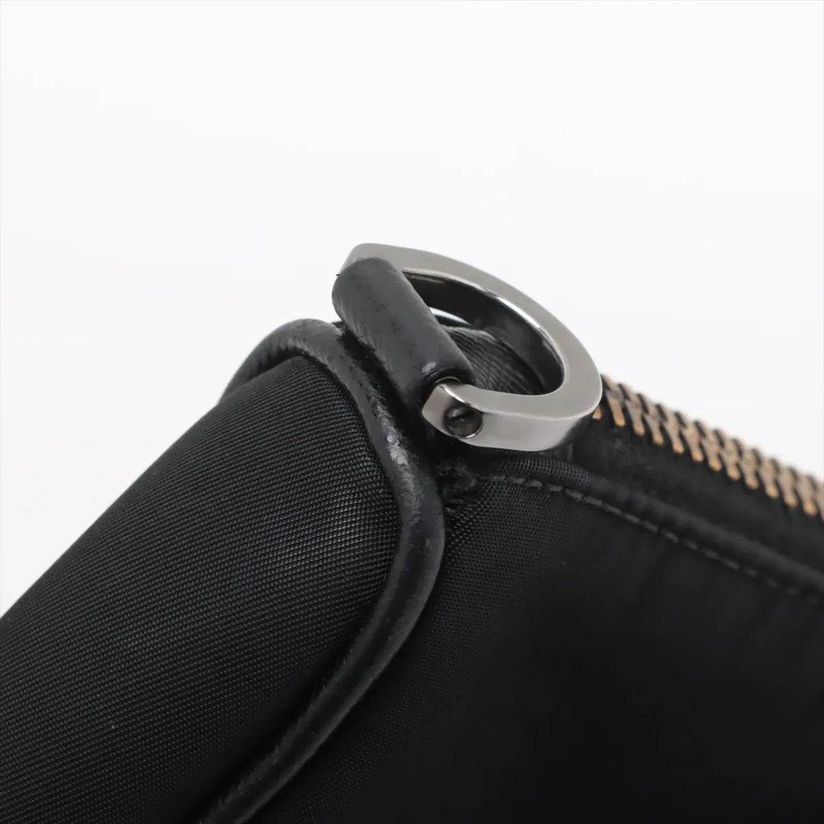 Prada Tessuto Nylon Shoulder Bag Black
