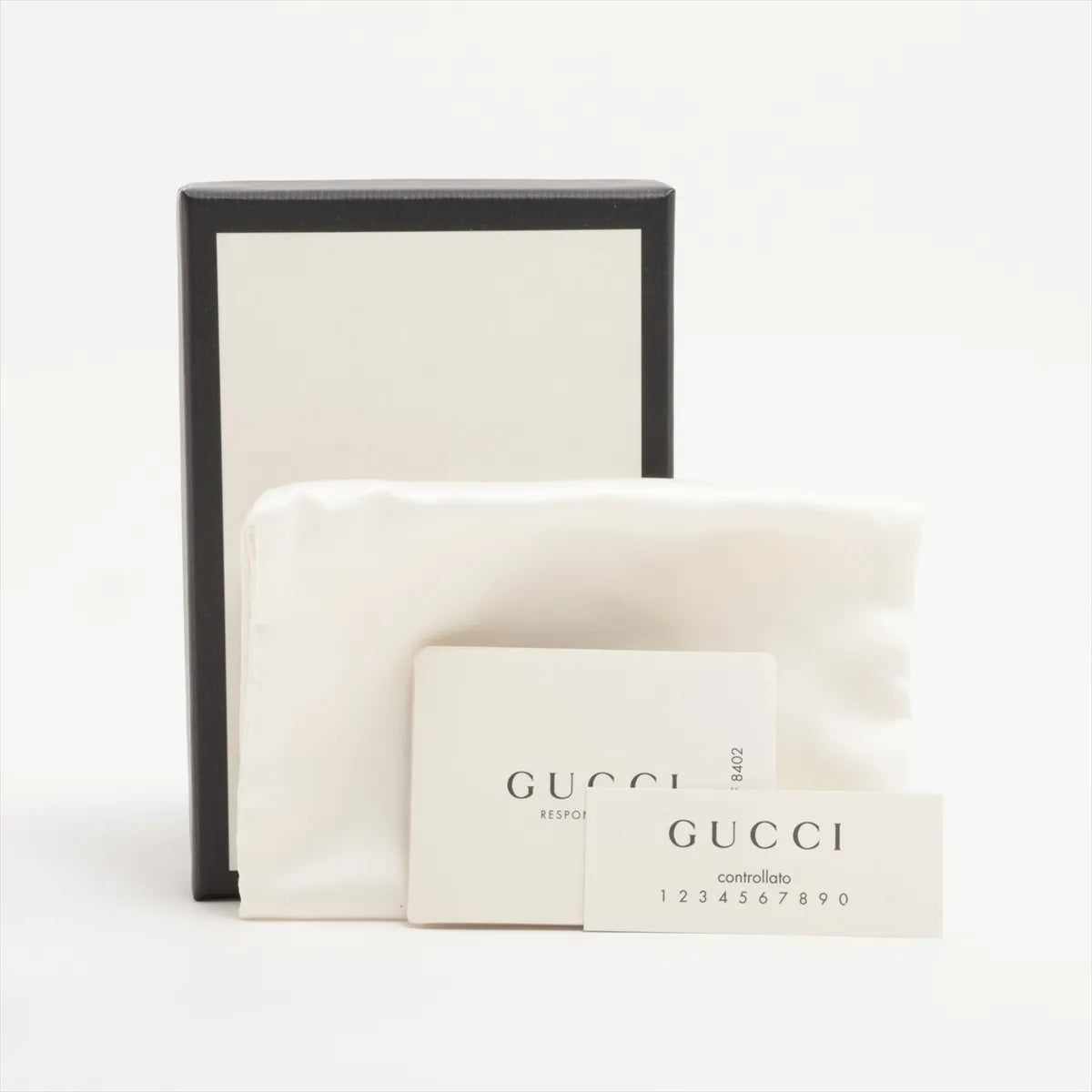 Gucci GG Marmont Leather Card Case Black