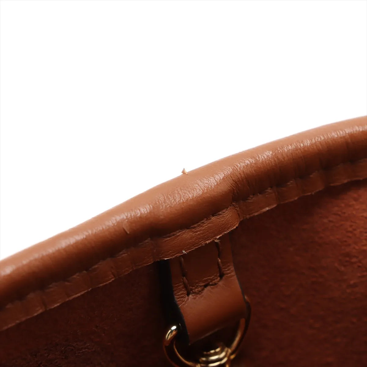 Louis Vuitton LV Logo Raffia Petit Bucket Bag Beige x Brown