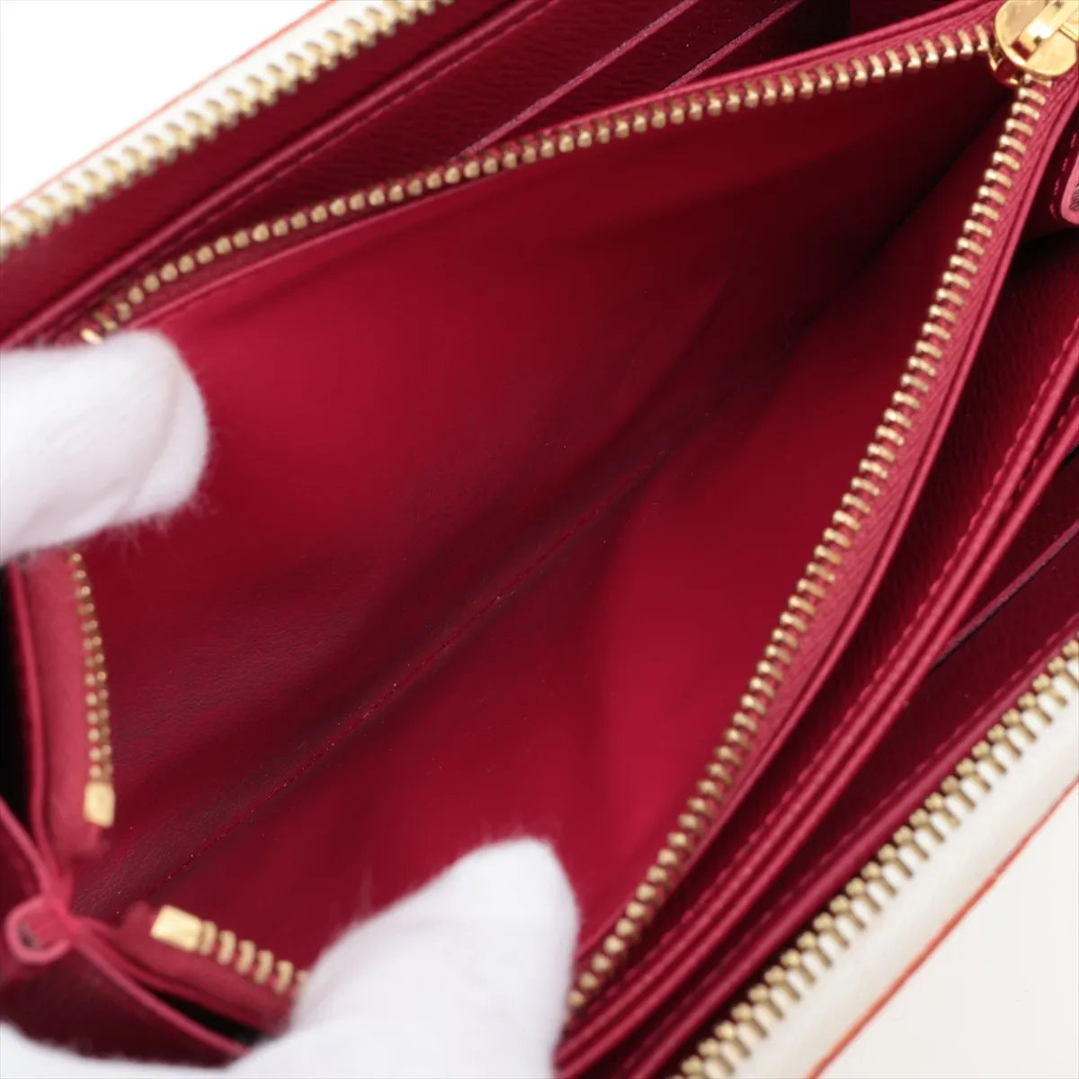 Louis Vuitton Monogram Multicolor Zippy Wallet White