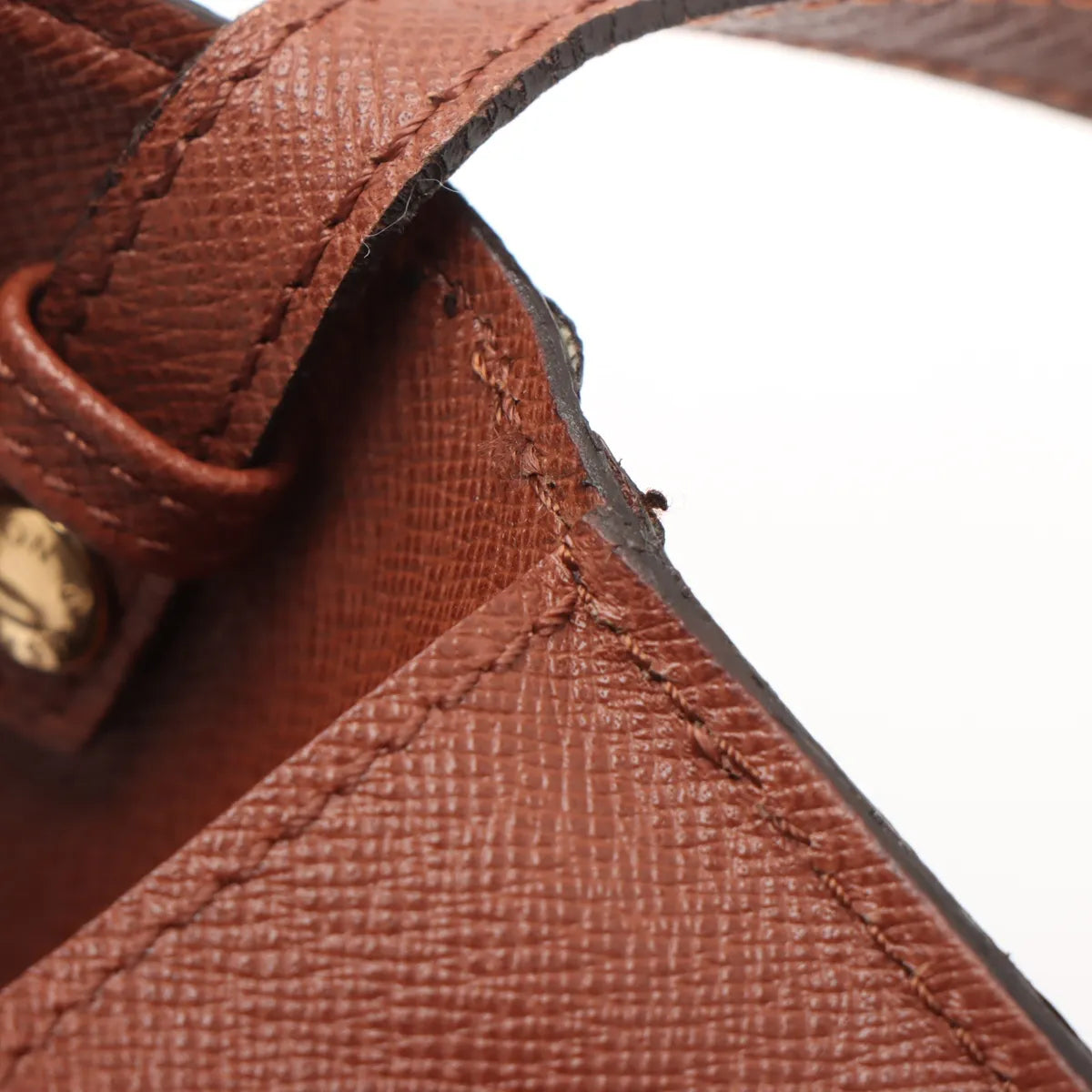 Louis Vuitton Monogram Bordeaux Shoulder Bag Brown