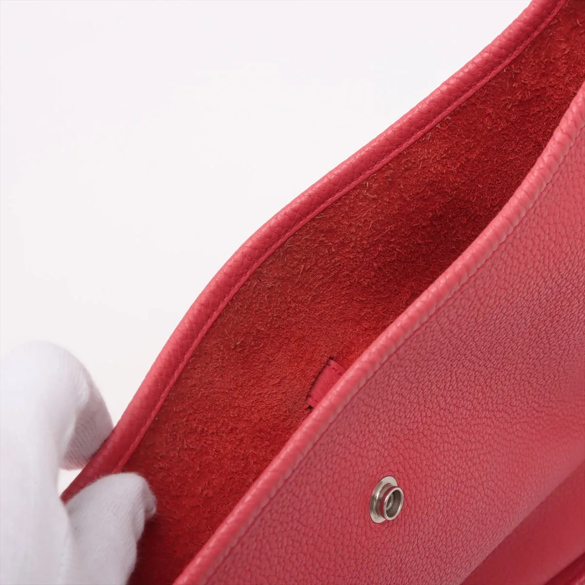 Hermès Evelyne 33 GM Taurillon Clemence Bougainvillea