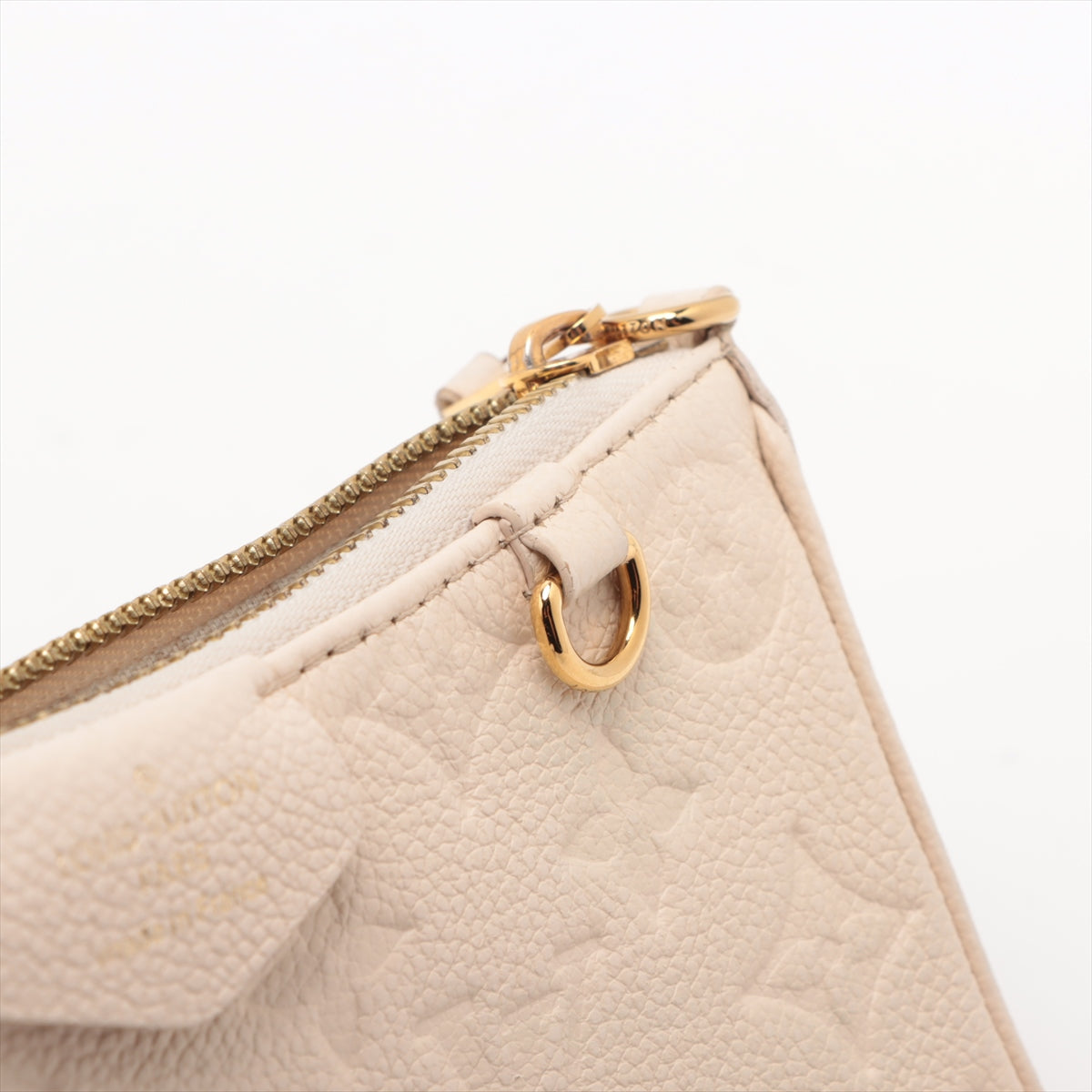Louis Vuitton Monogram Empreinte Easy Pouch On Strap Creme * PREORDER *