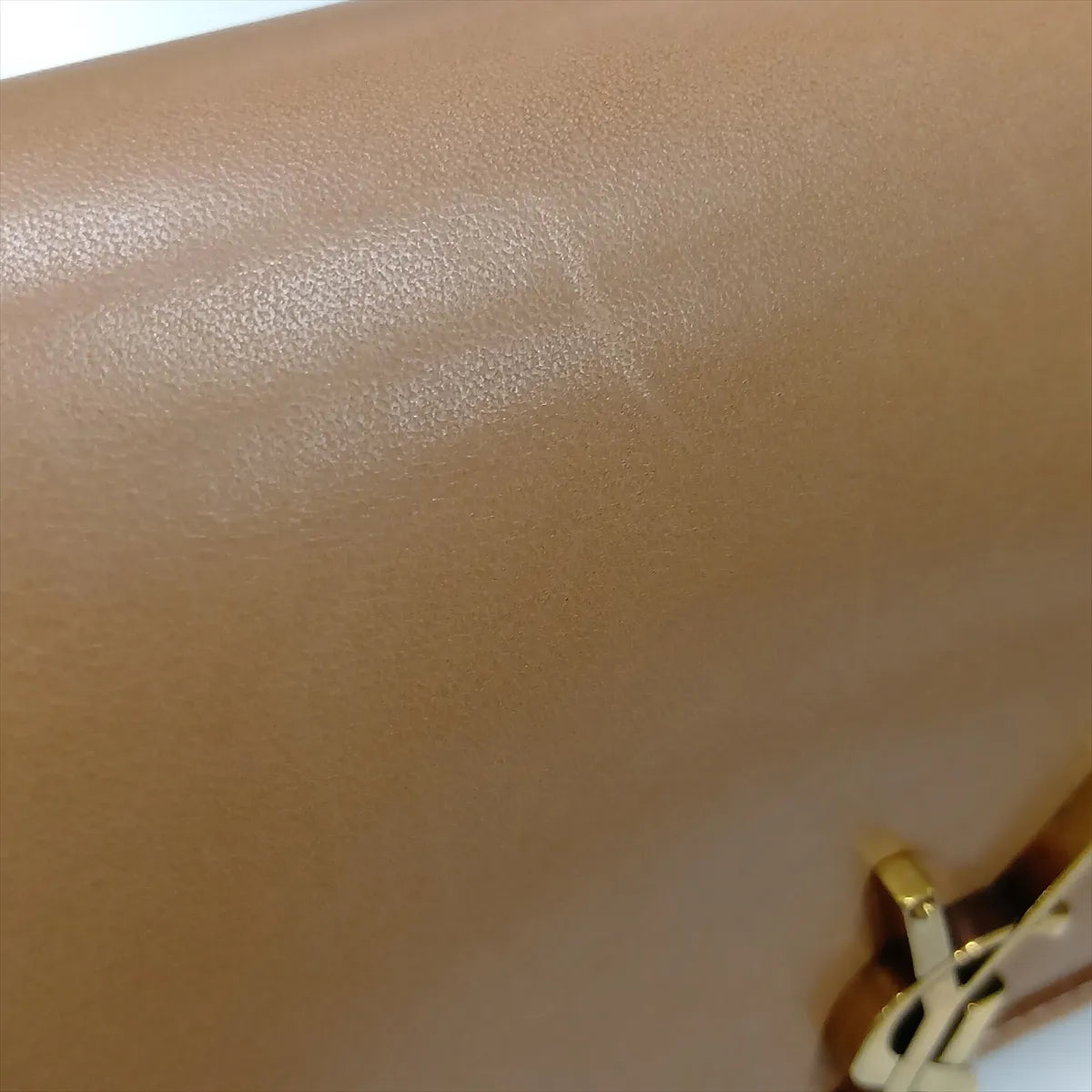 Saint Laurent Paris Solferino Leather Shoulder Bag Brown — product photo 10