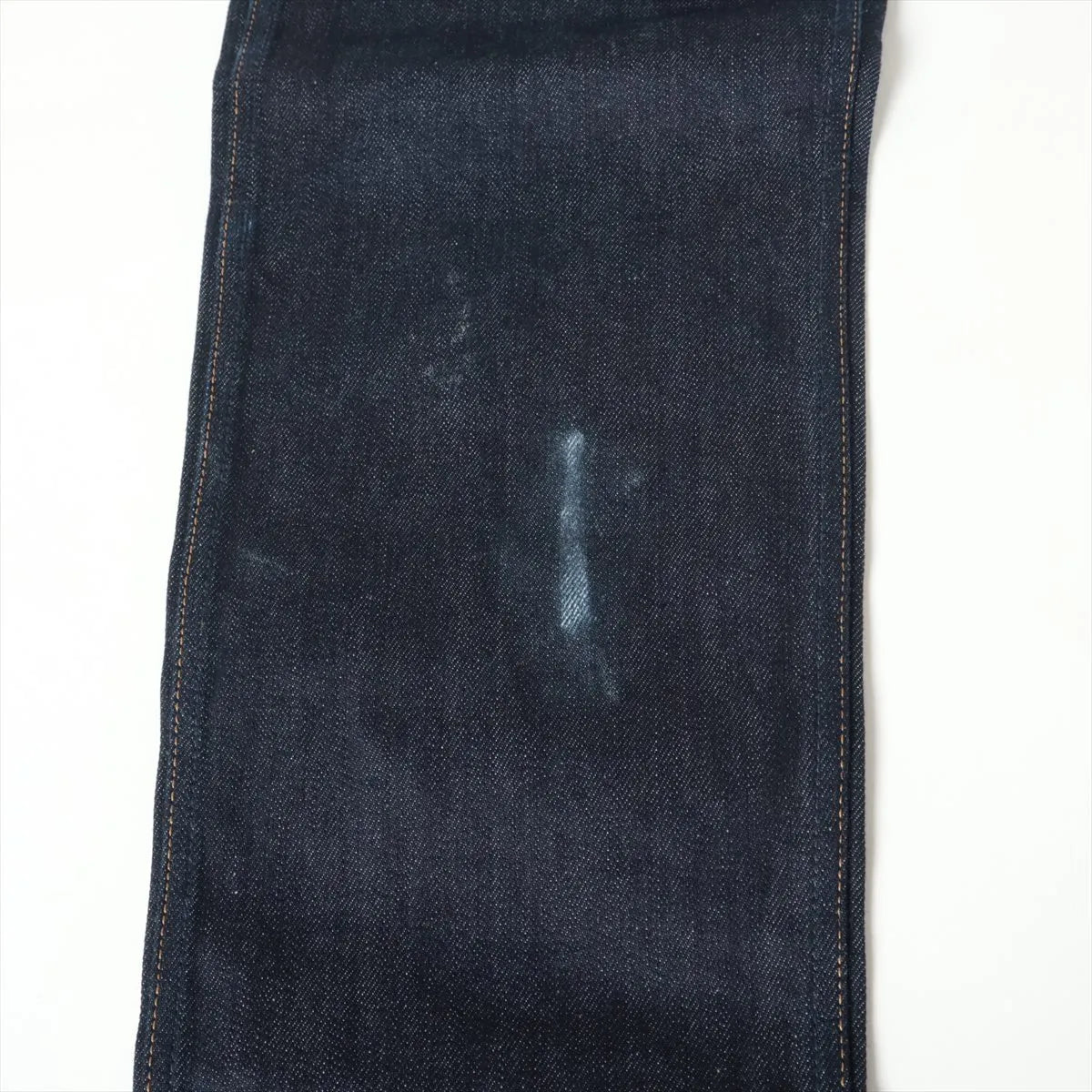 Gucci Cotton Denim Pants Navy Blue