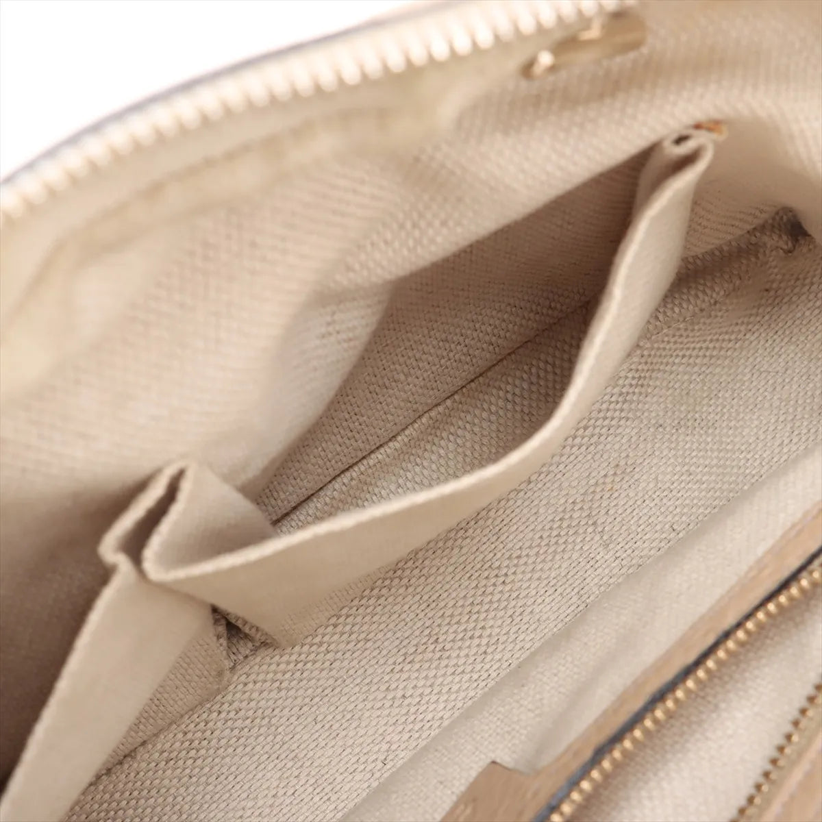 Gucci Soho Leather Chain Shoulder Bag Beige