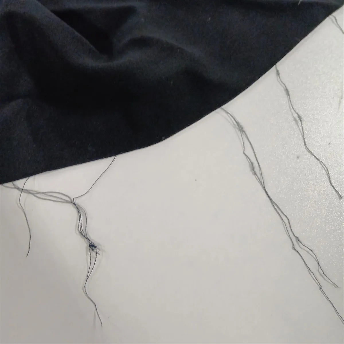 Balenciaga One Side Sleeve Rayon Long Dress Black — product photo 10