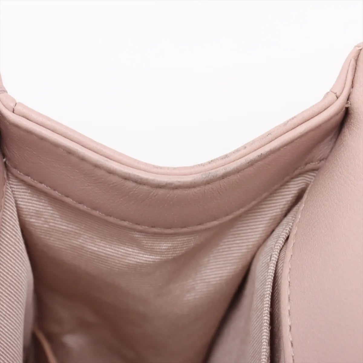 Chanel Boy Chanel 25 Lambskin Chain Shoulder Bag Pink