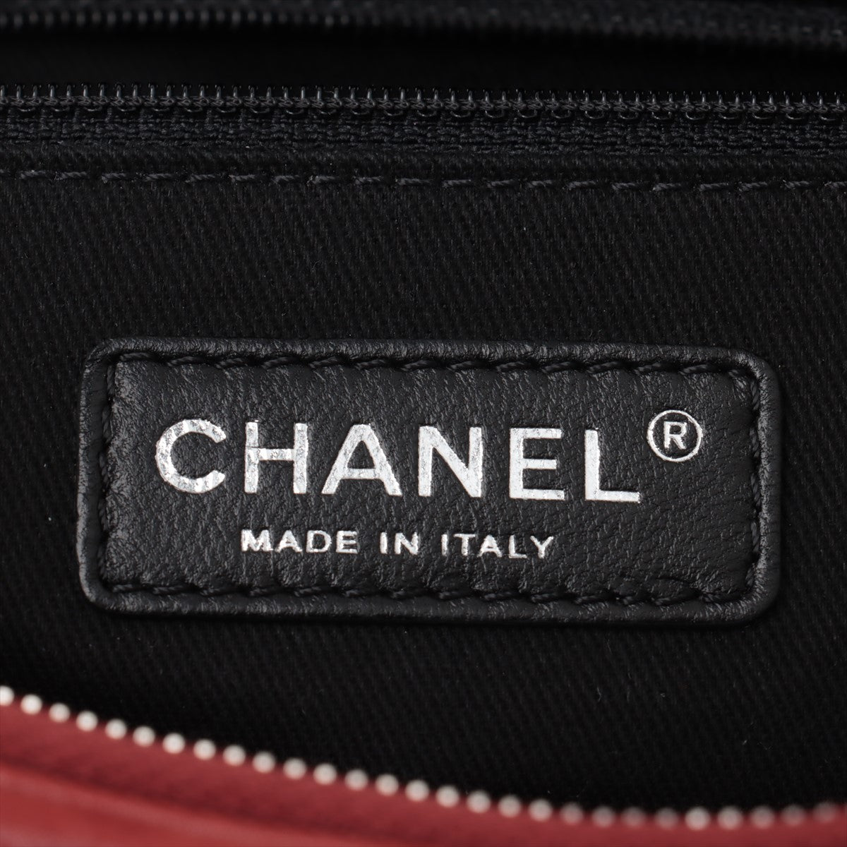 Chanel CC Logo Matelasse Leather Single Flap Double Chain Shoulder Bag Red * PREORDER *