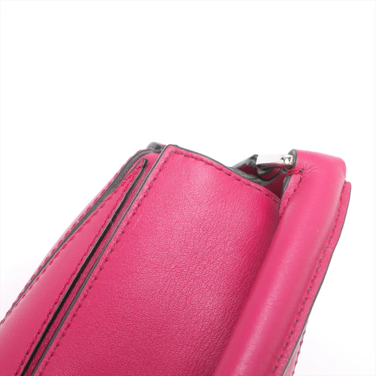 Loewe Mini Puzzle Bag Leather Two-Way Shoulder Bag Bordeaux