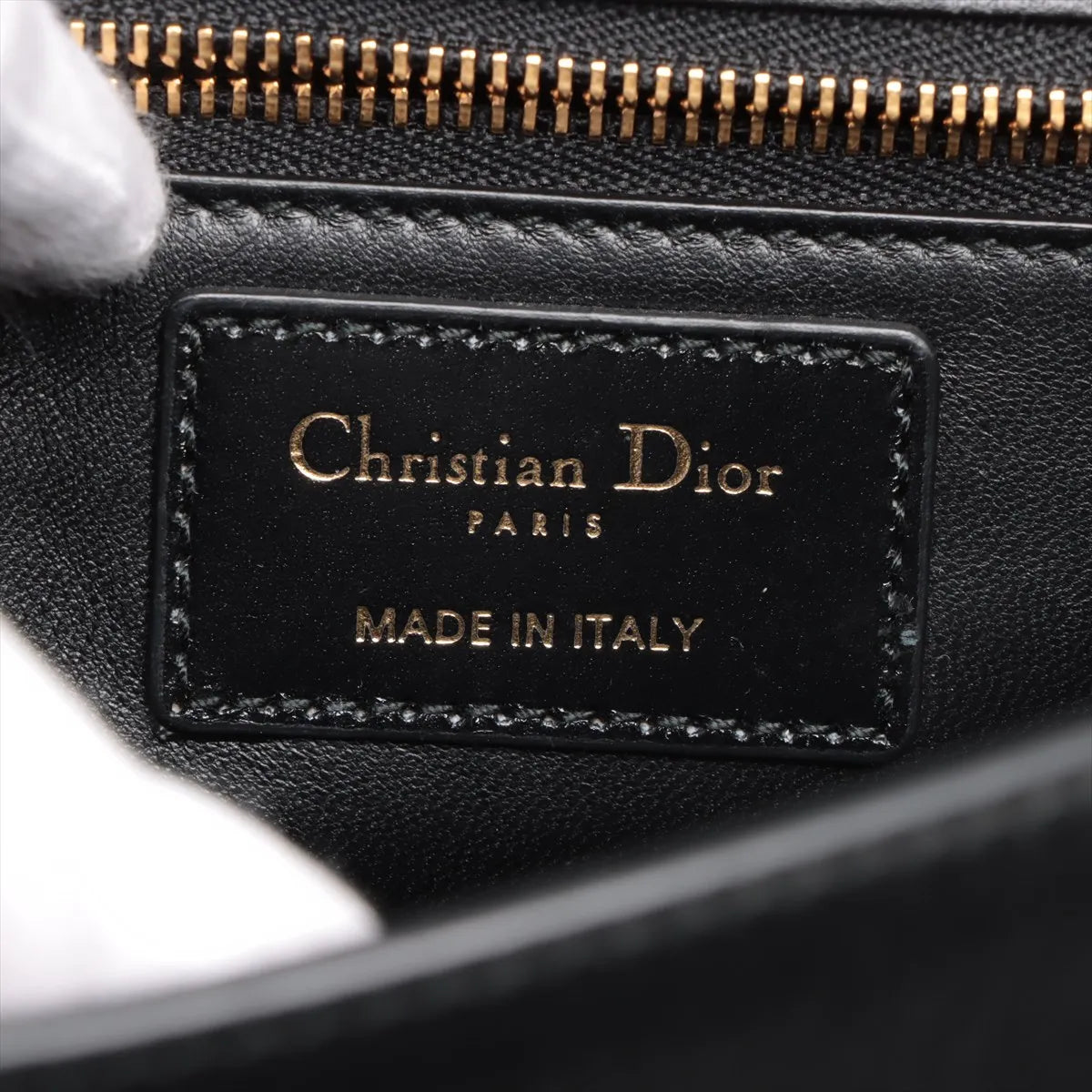 Christian Dior Montaigne 30 Shoulder Bag Black