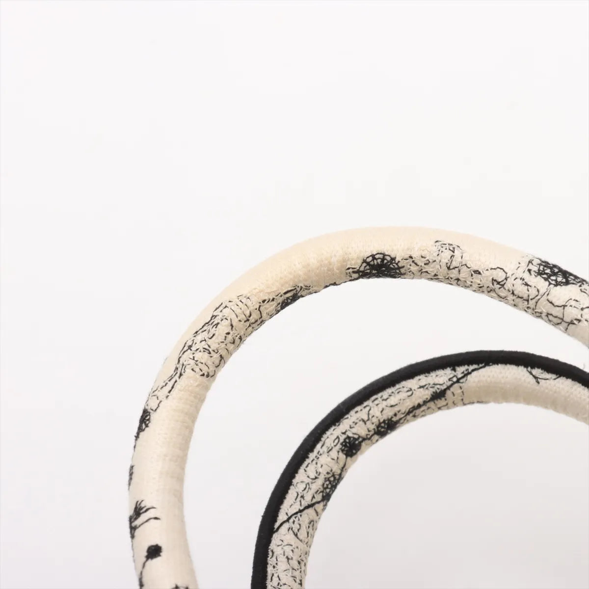 Christian Dior Canvas Small Toile de Jouy Zodiac Book Tote Bag Beige x Black