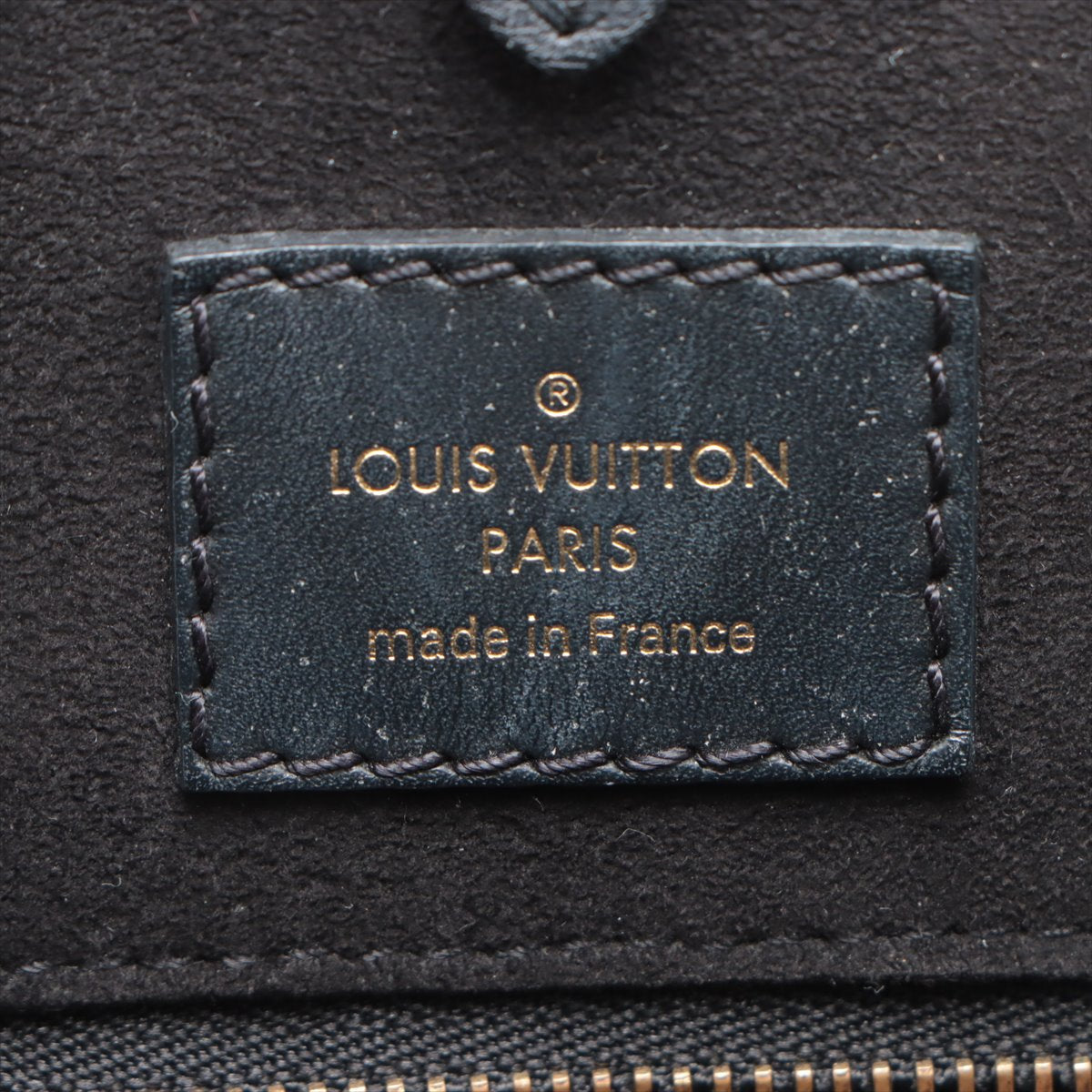 Louis Vuitton Monogram Calfskin Fold Tote MM Brown x Black * PREORDER *