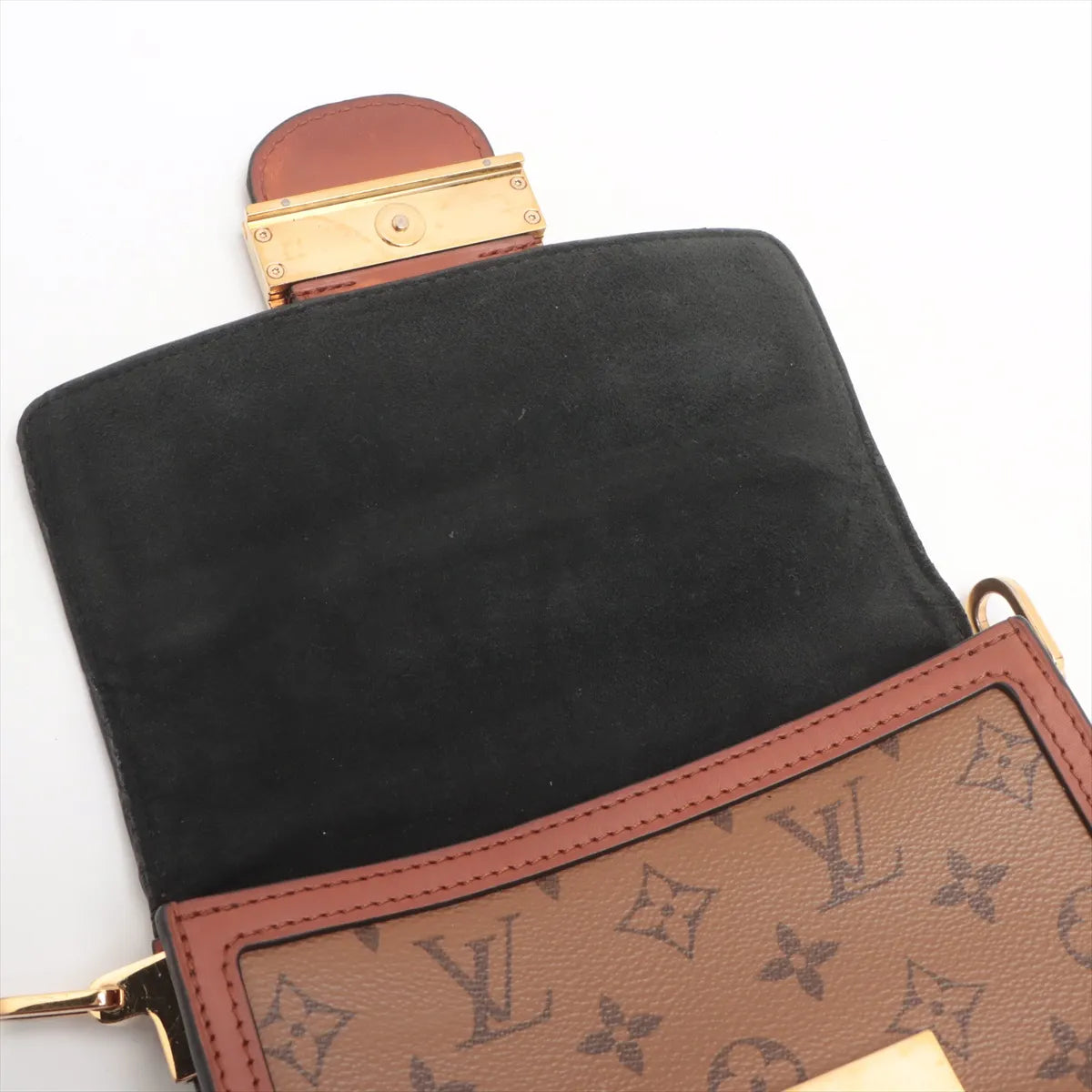 Louis Vuitton Monogram Reverse Dauphine Mini Shoulder Bag