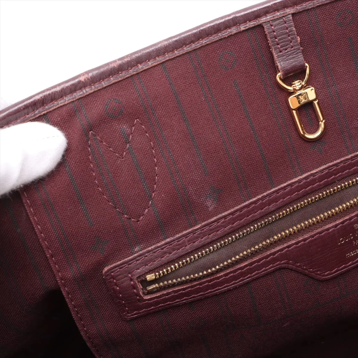 Top Louis Vuitton Monogram Idylle Neverfull MM Bordeaux
