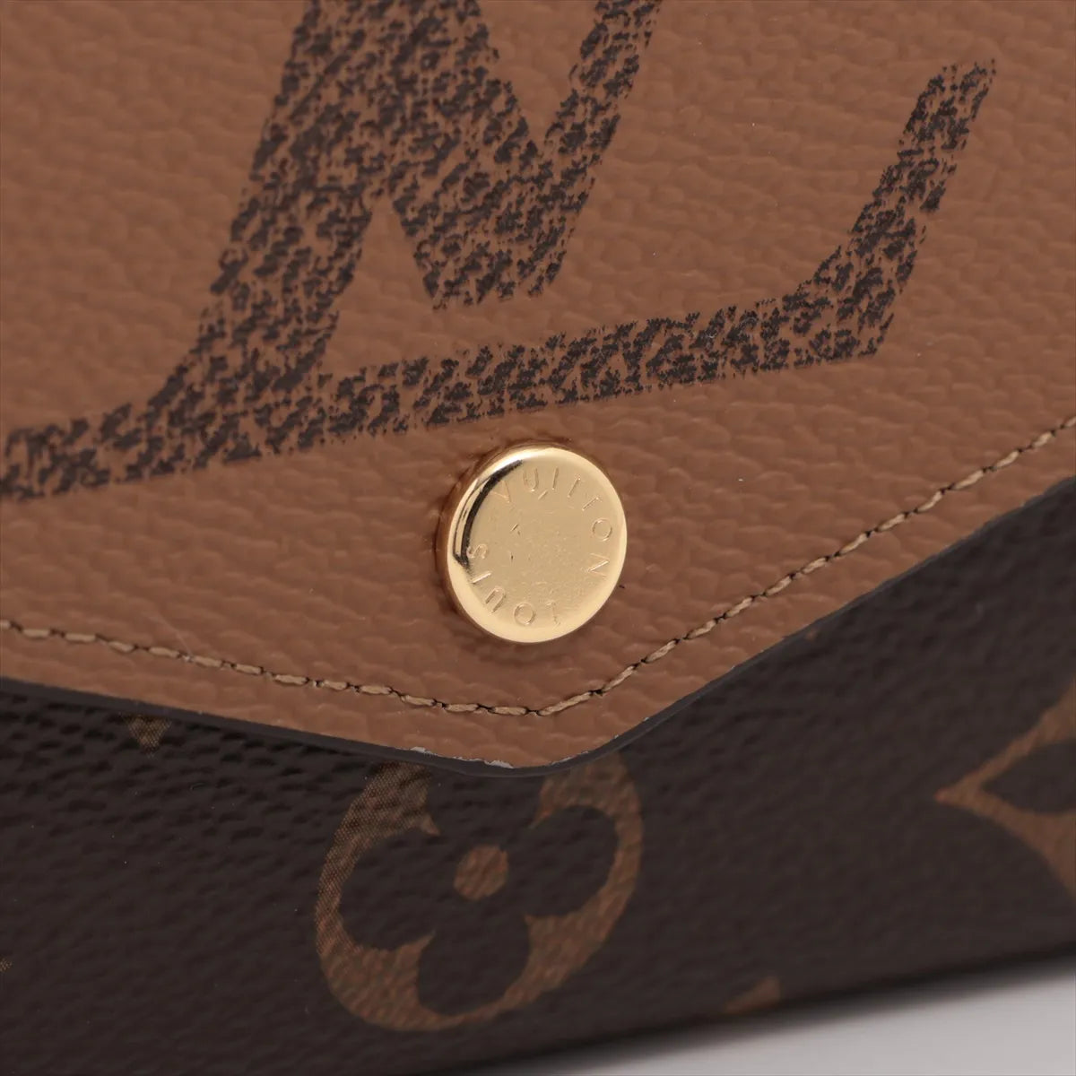 Louis Vuitton Giant Monogram Reverse Sarah Long Wallet