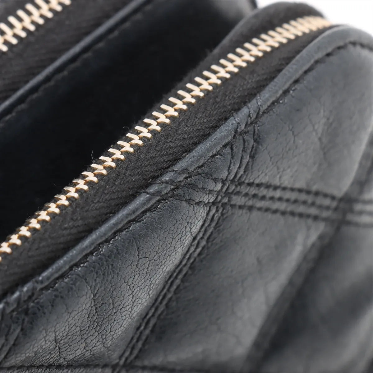 Saint Laurent Paris Becky Leather Chain Shoulder Bag Black