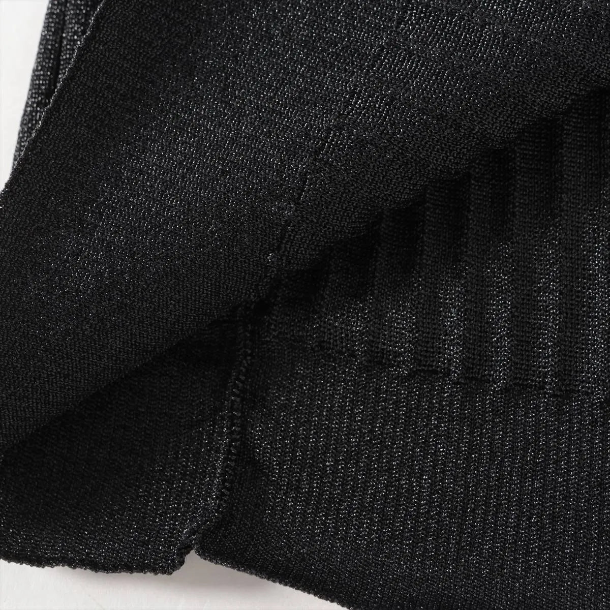 Louis Vuitton Sequins Polyester Long Sleeve Dress Black — product photo 11