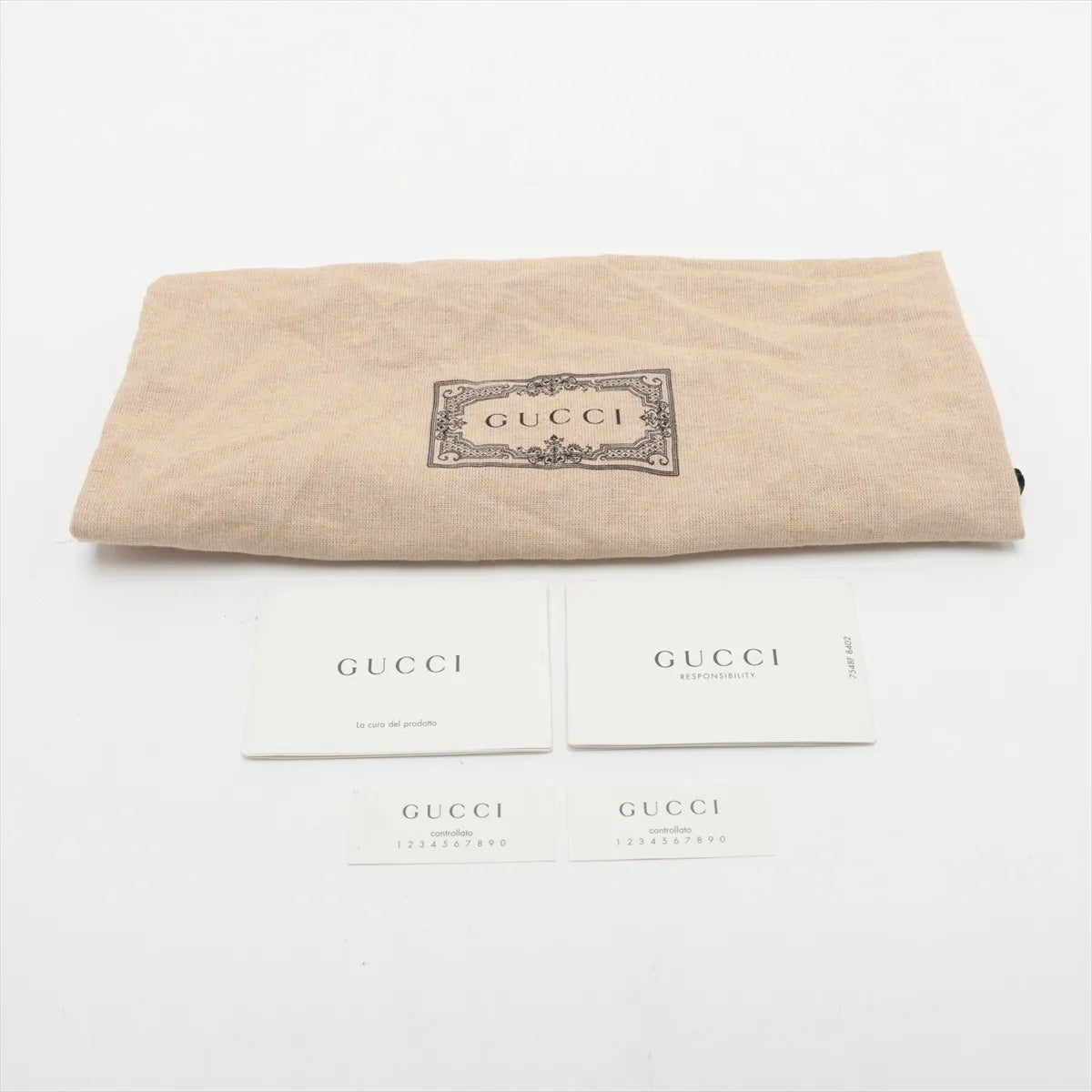 Gucci GG Marmont Leather Chain Shoulder Bag White