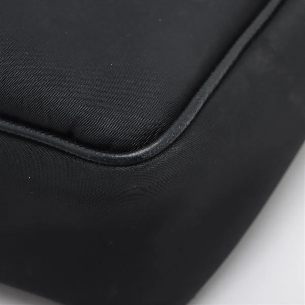 Prada Tessuto Nylon Shoulder Bag Black