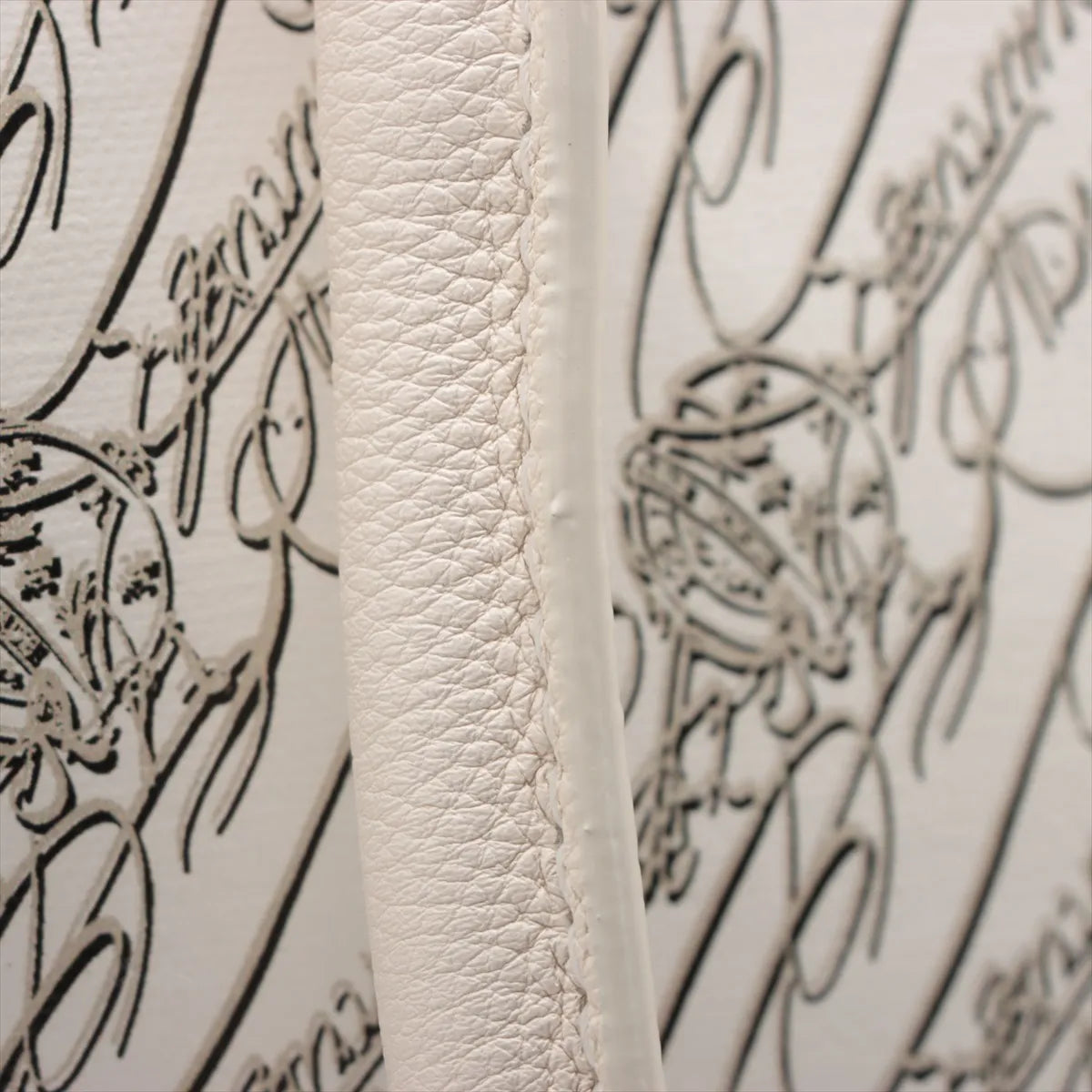 Luxury Berluti Toujours Toile Marbeuf Tote Bag White