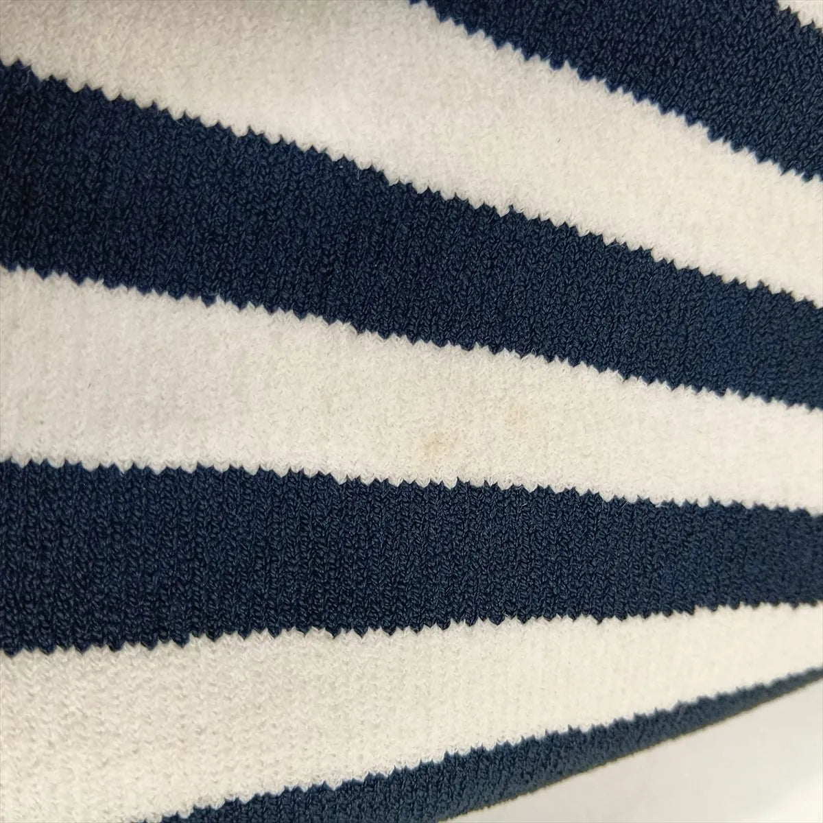 Loewe Polyester × Rayon Knit Dress White x Navy — product photo 11