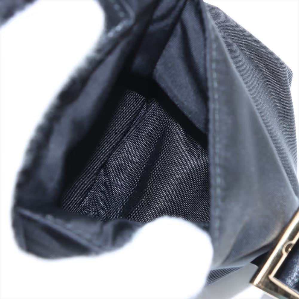 Prada Tessuto Explorer Medium Nylon Leather Two-Way Shoulder Bag Black — product photo 11