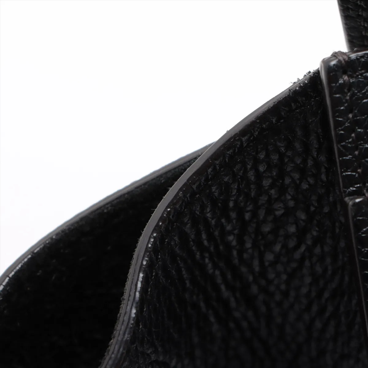 Celine Luggage Micro Shopper Leather Handbag Black