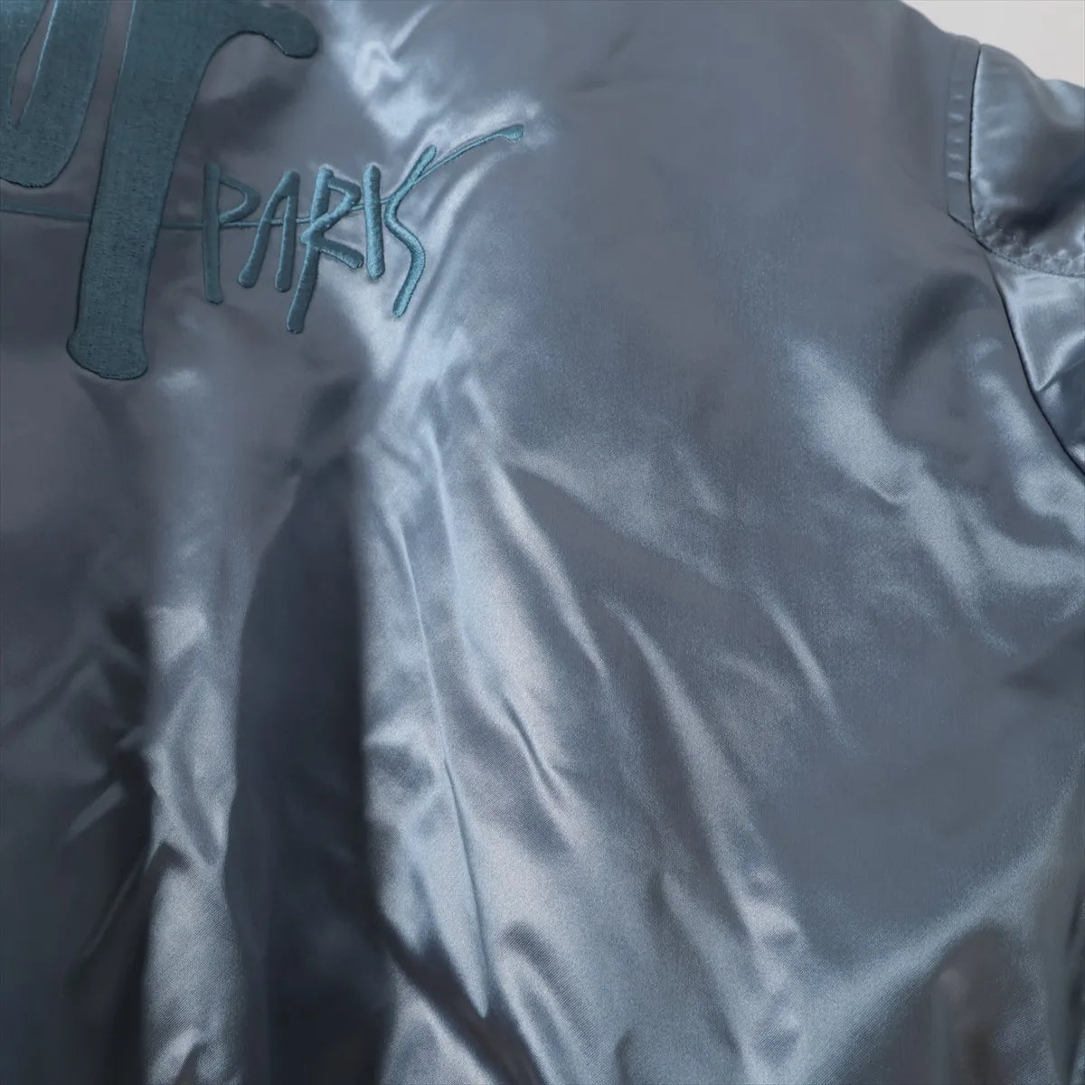 Dior x Shawn Stussy Nylon Blouson Jacket Blue