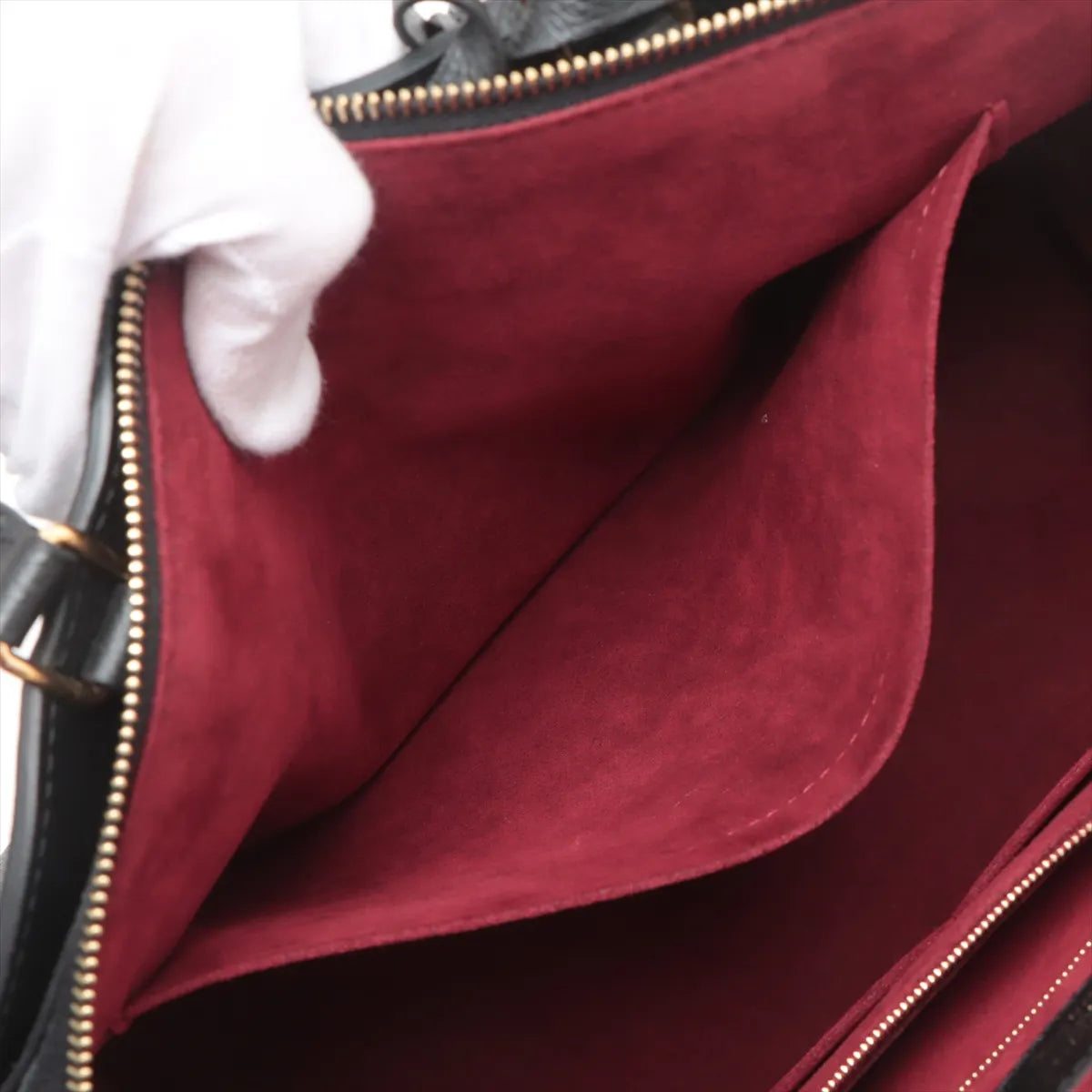 Louis Vuitton Monogram Empreinte Grand Palais MM Black