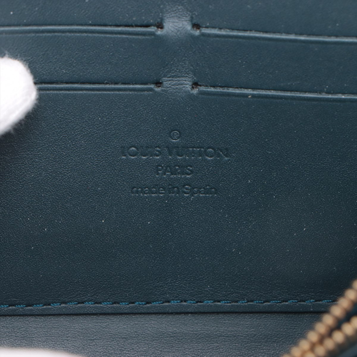 Premium Louis Vuitton Monogram Vernis Zippy Wallet Bleu Nuit