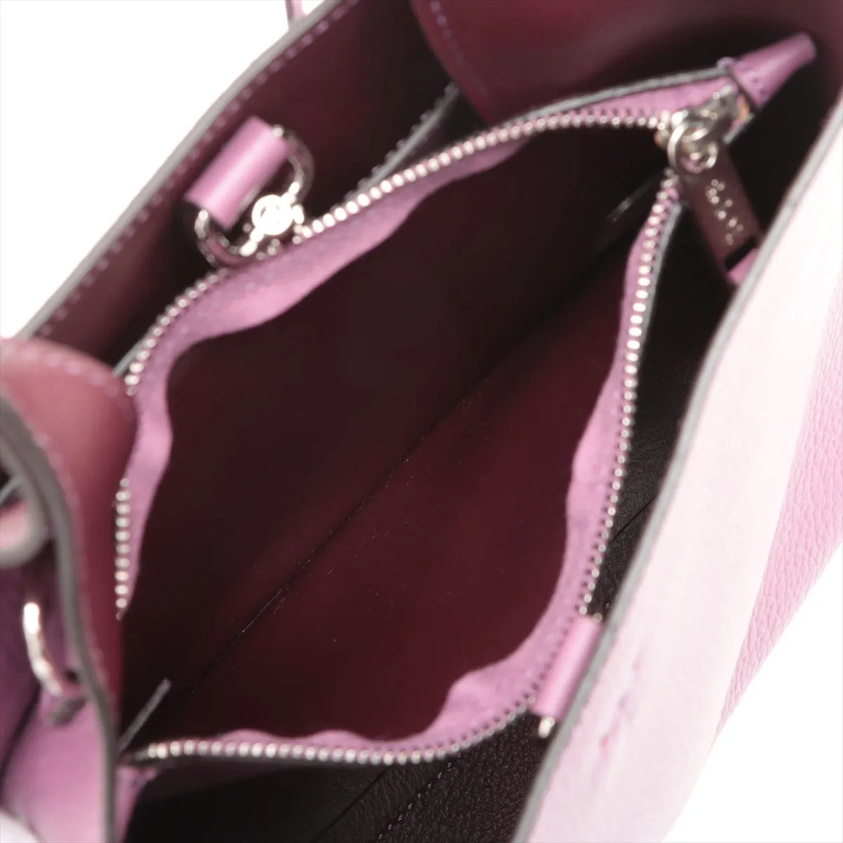 Tod's T Timeless Leather Two-Way Shoulder Bag Purple