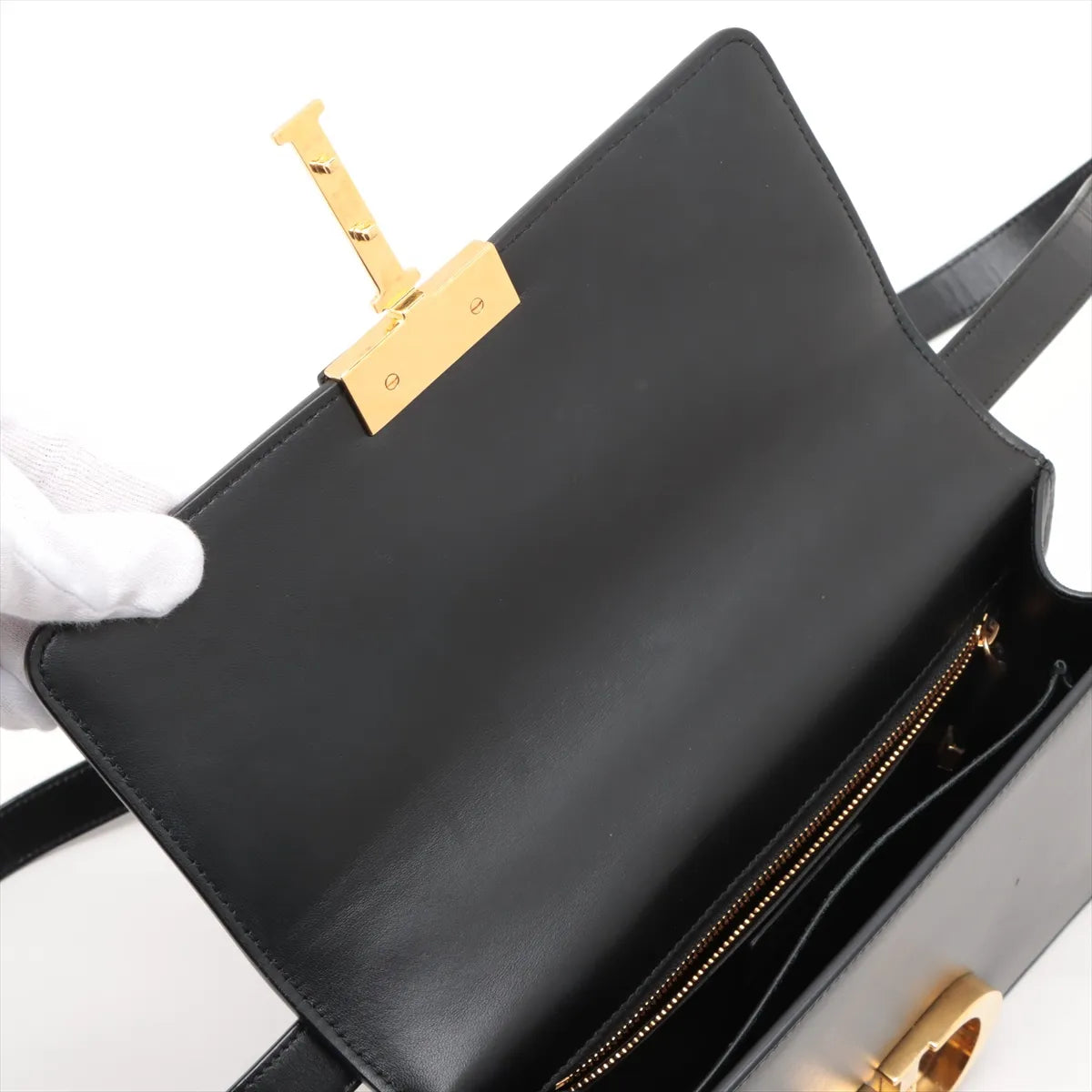 Christian Dior Montaigne 30 Shoulder Bag Black