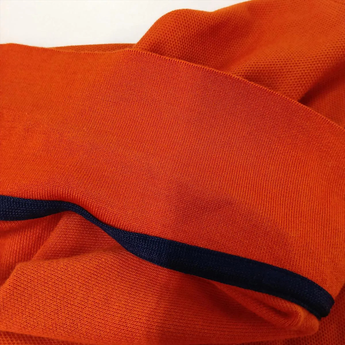 Hermes Cotton Polyester Polo Shirt Orange