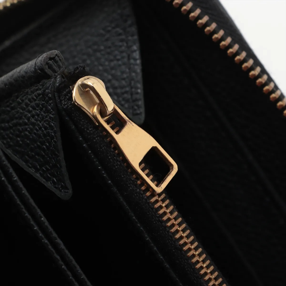 Louis Vuitton Monogram Empreinte Zippy Wallet Black