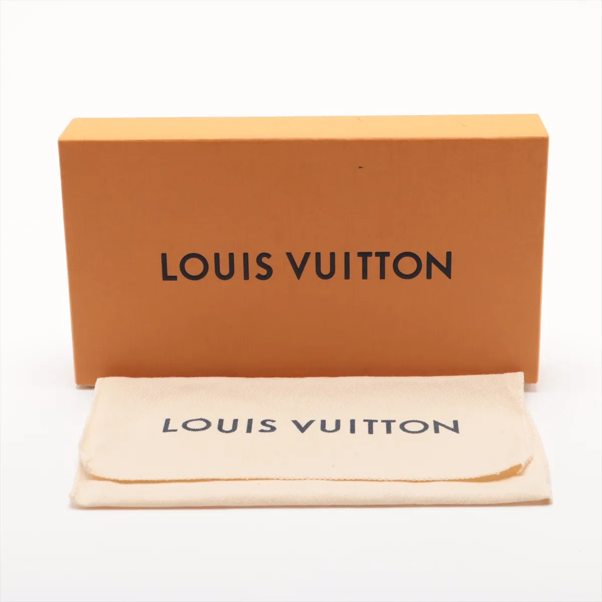 Louis Vuitton Monogram Shadow Zippy Vertical Wallet White x Blue