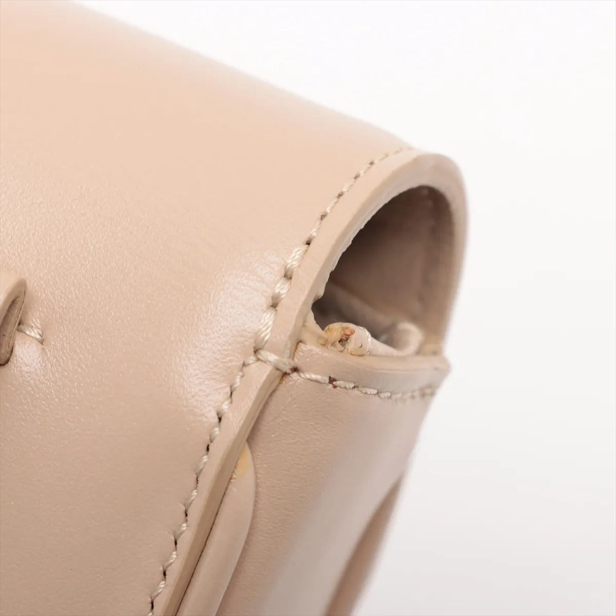 Celine Tassels Leather Waist Bag Beige