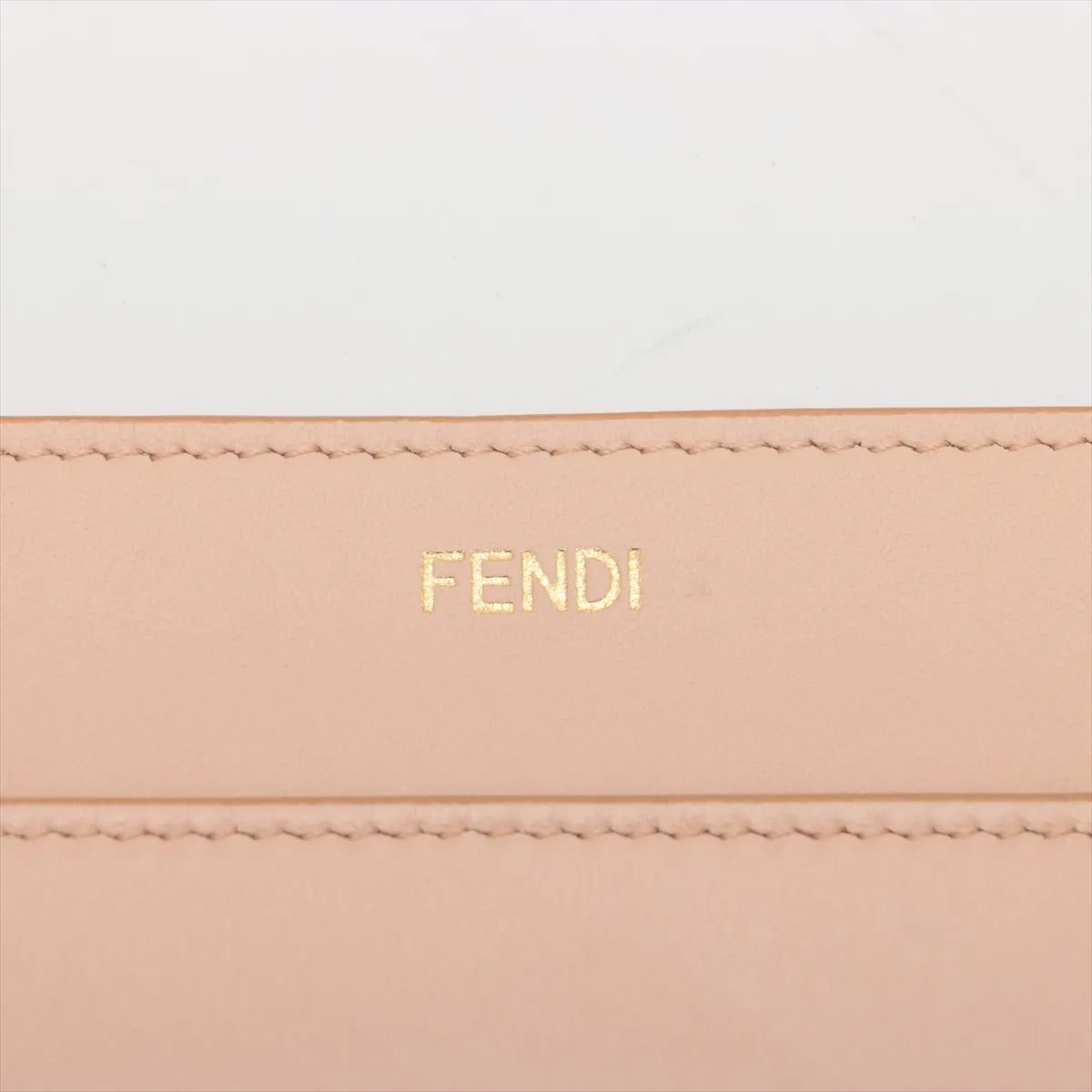 Fendi Mini Peekaboo ISeeU Leather Two-Way Handbag Pink