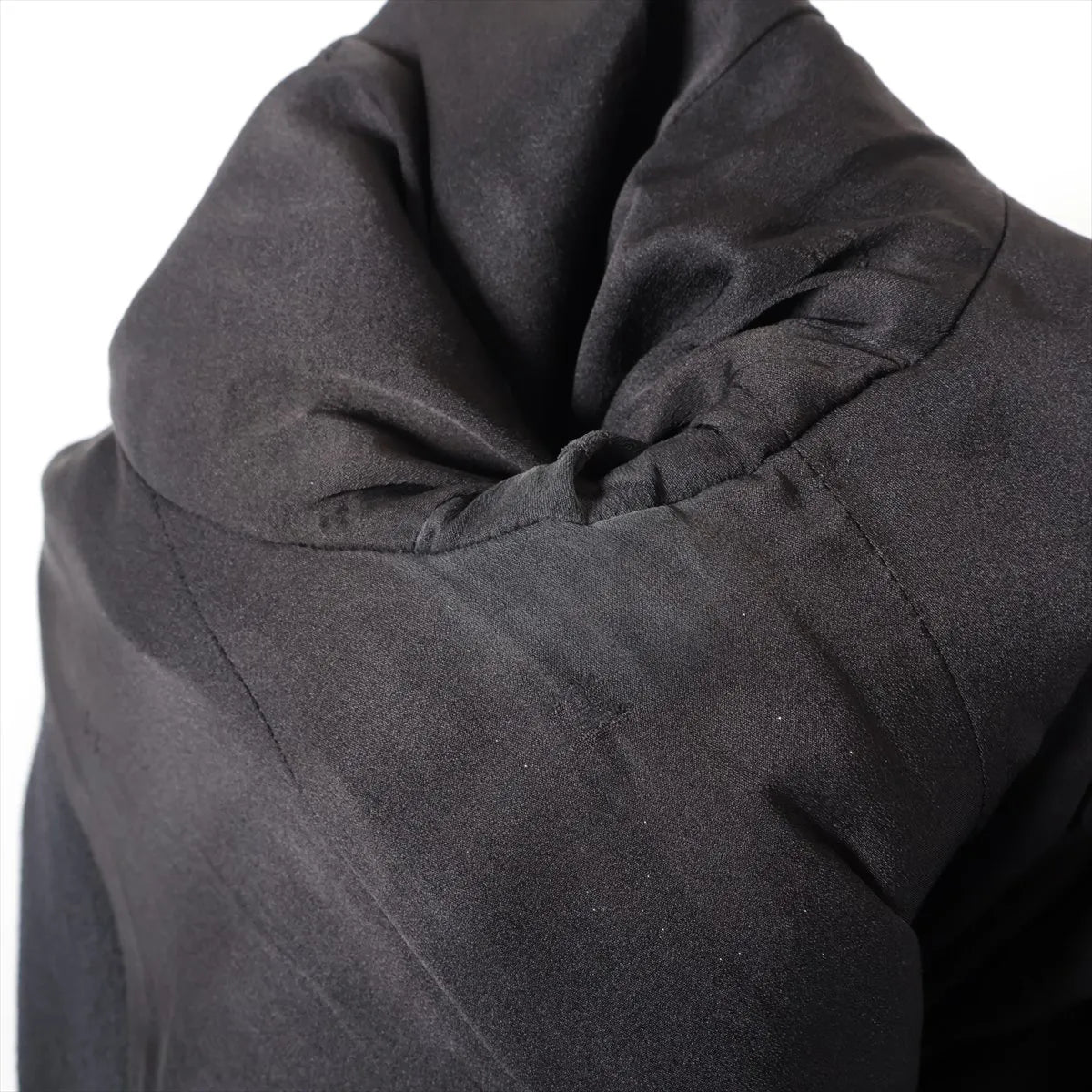 Chanel CC Logo Wool Jacket Coat Black