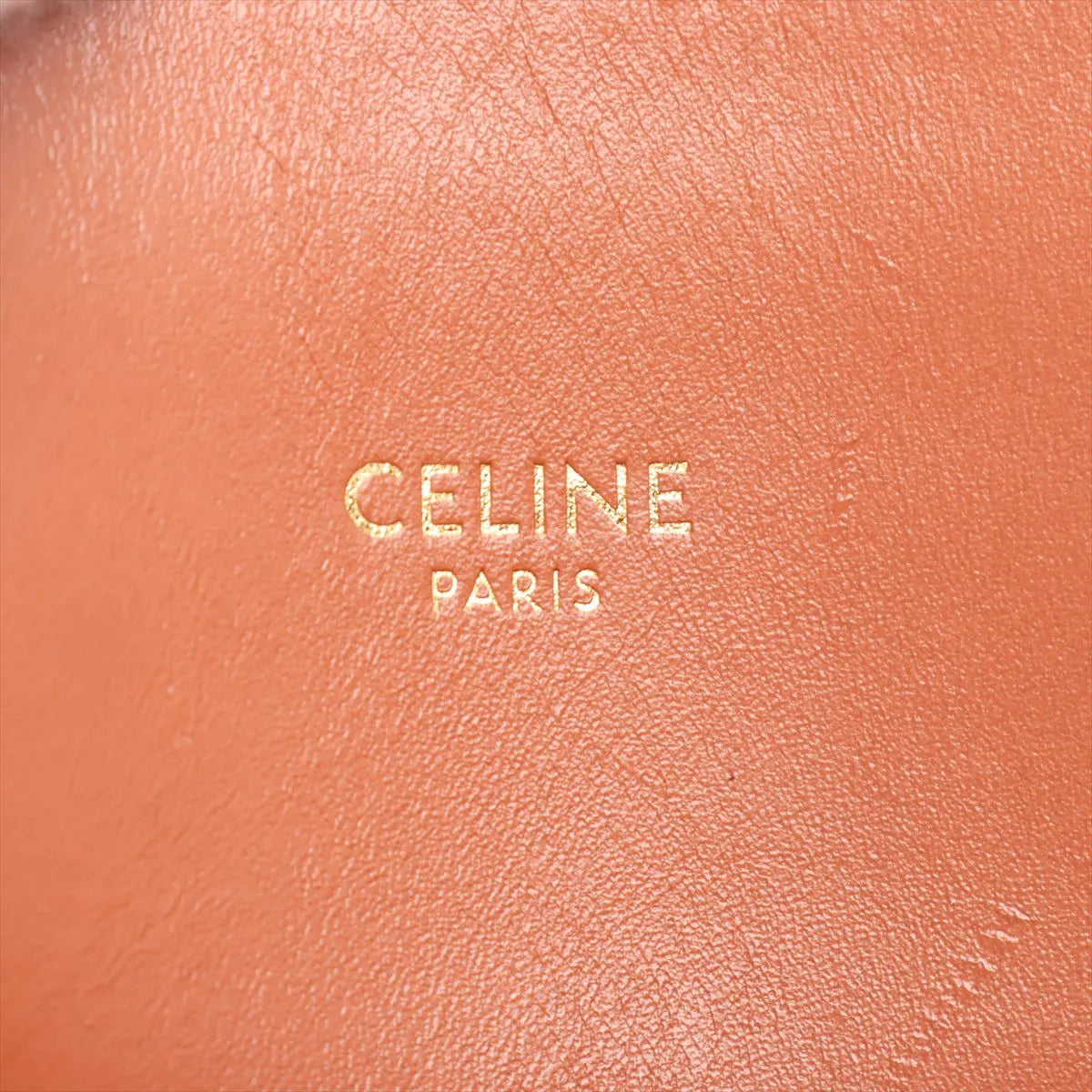 Celine Vertical Cabas Canvas Leather Two-Way Handbag Brown