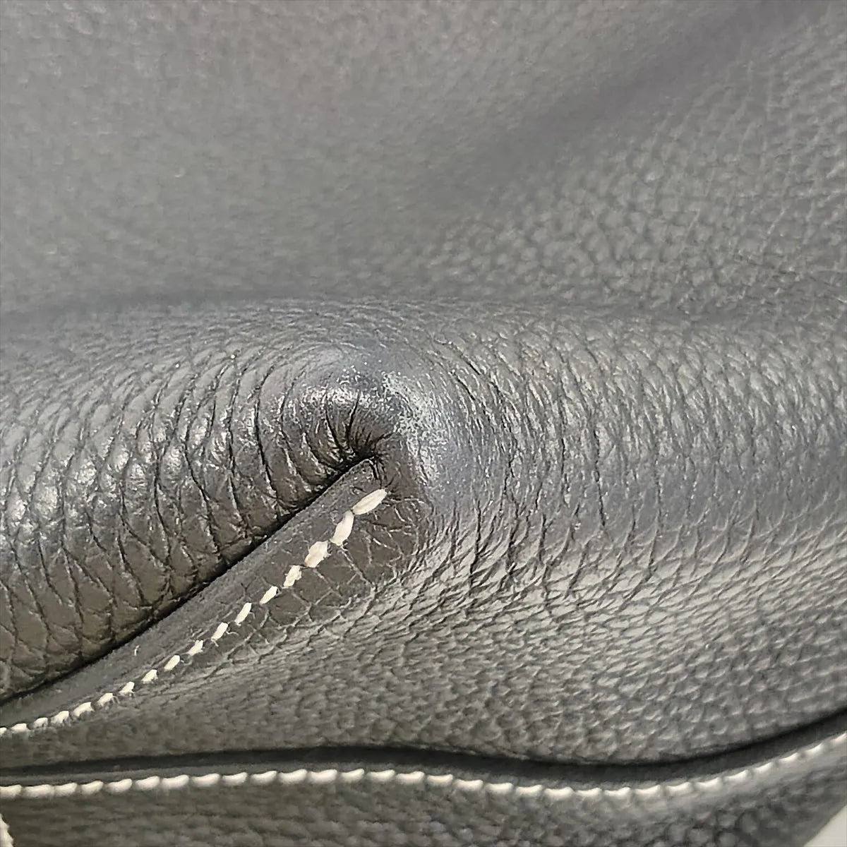 Hermes Hippo Serie 46 Taurillon Clemence Tote Bag Black — product photo 12