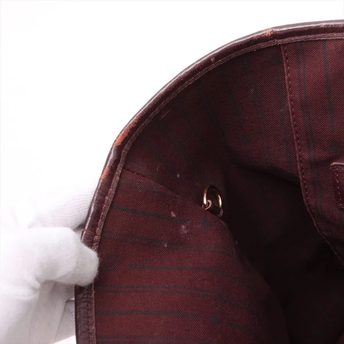 Branded Louis Vuitton Monogram Idylle Neverfull MM Bordeaux